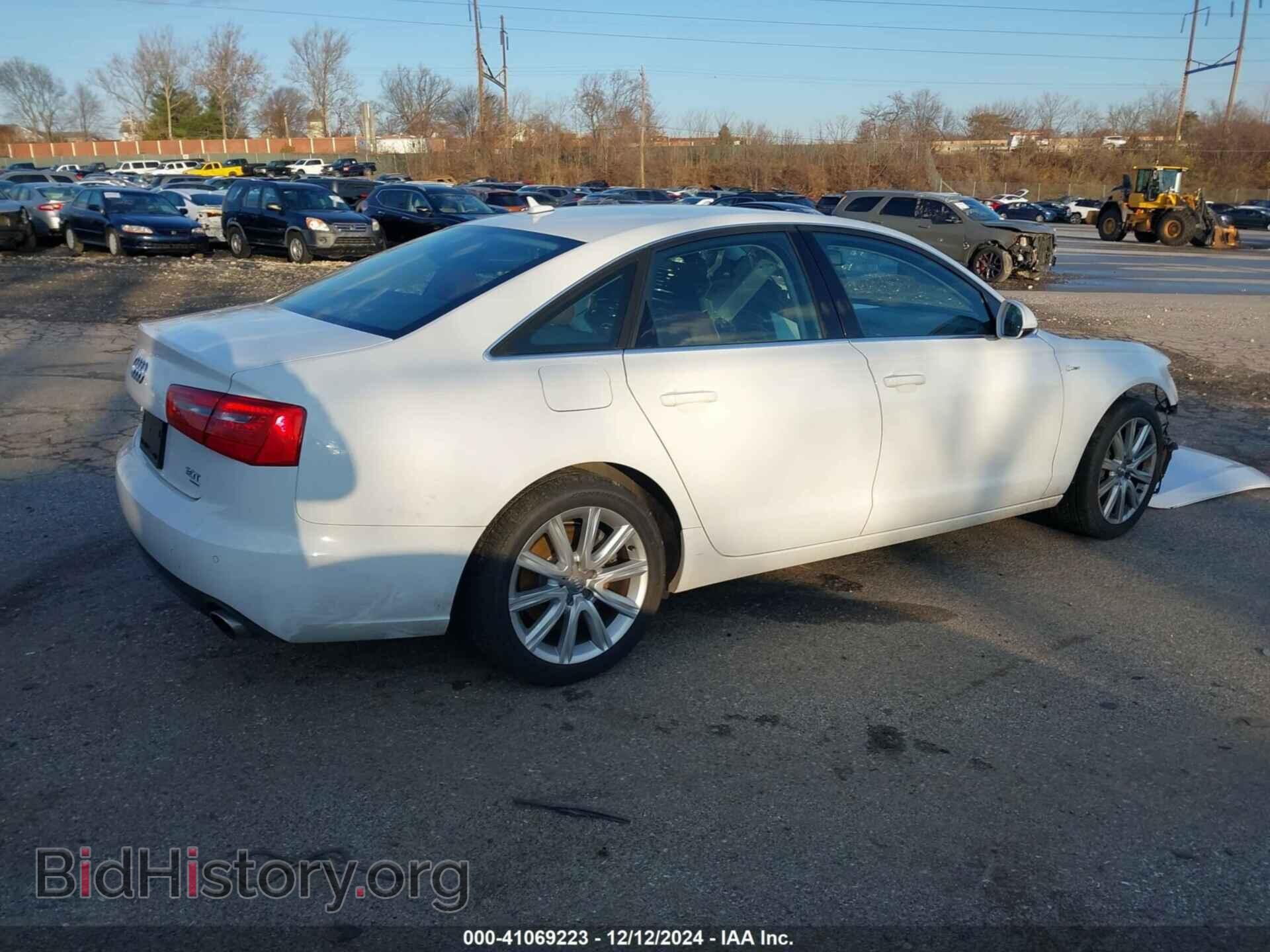 2013 AUDI A6 - VIN: WAUGGAFC2DN143765 - Фото 4