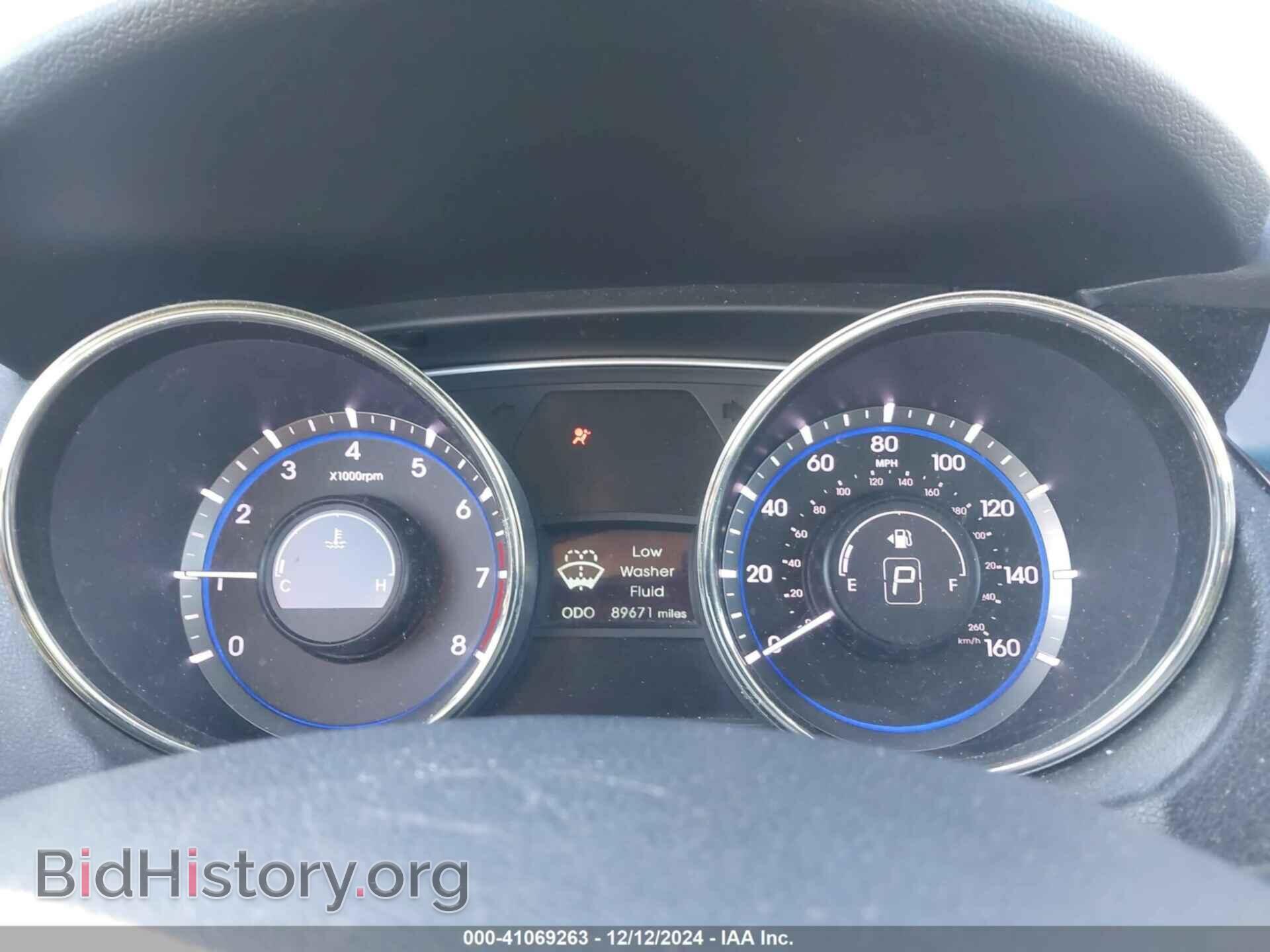 2012 HYUNDAI SONATA - VIN: 5NPEC4AC5CH371854 - Фото 7
