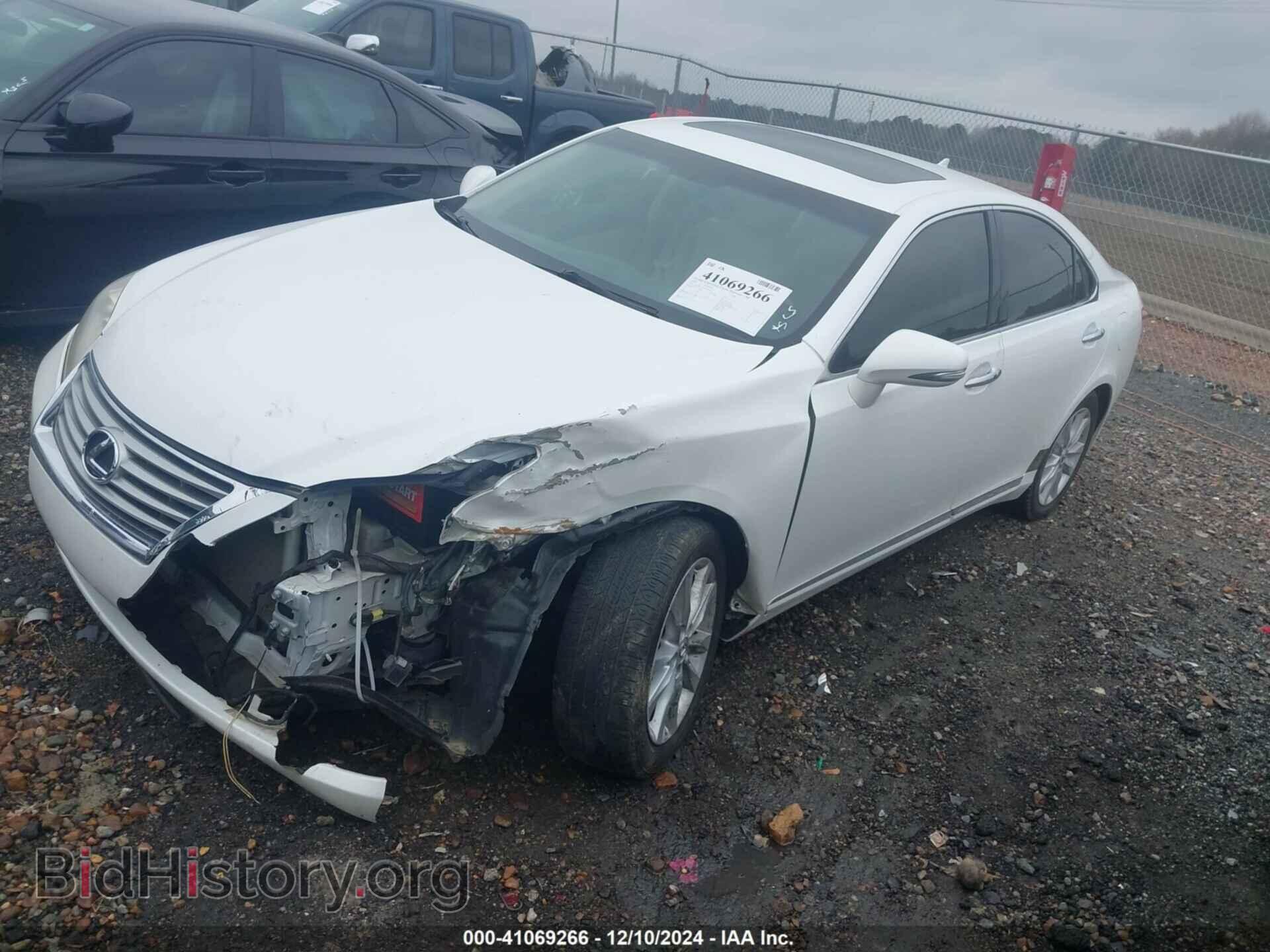 2012 LEXUS ES 350 - VIN: JTHBK1EG9C2507937 - Фото 2