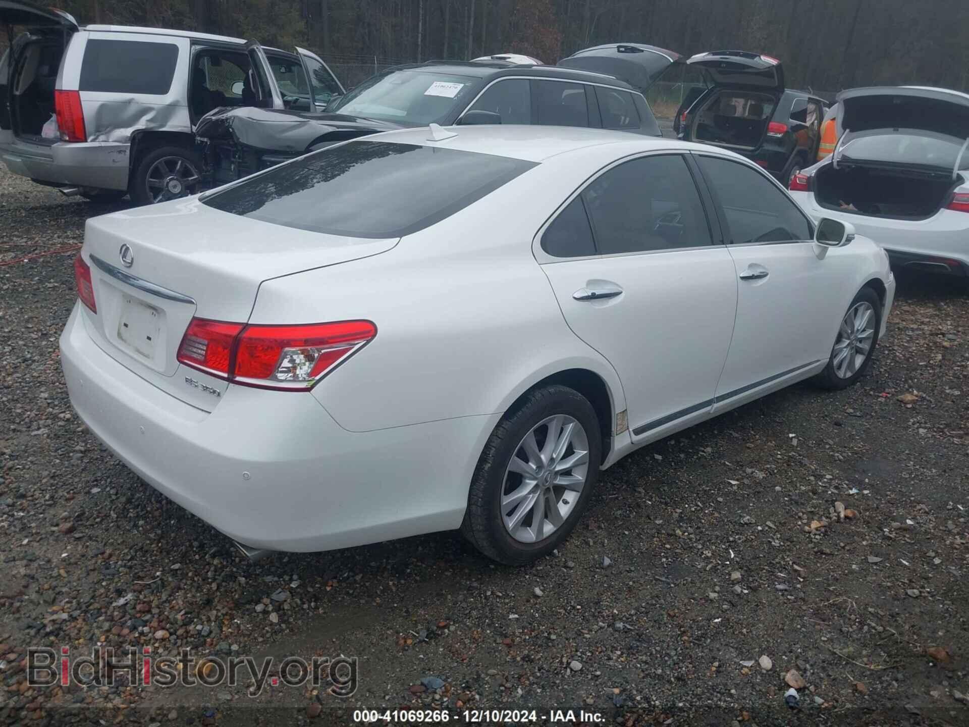 2012 LEXUS ES 350 - VIN: JTHBK1EG9C2507937 - Фото 4