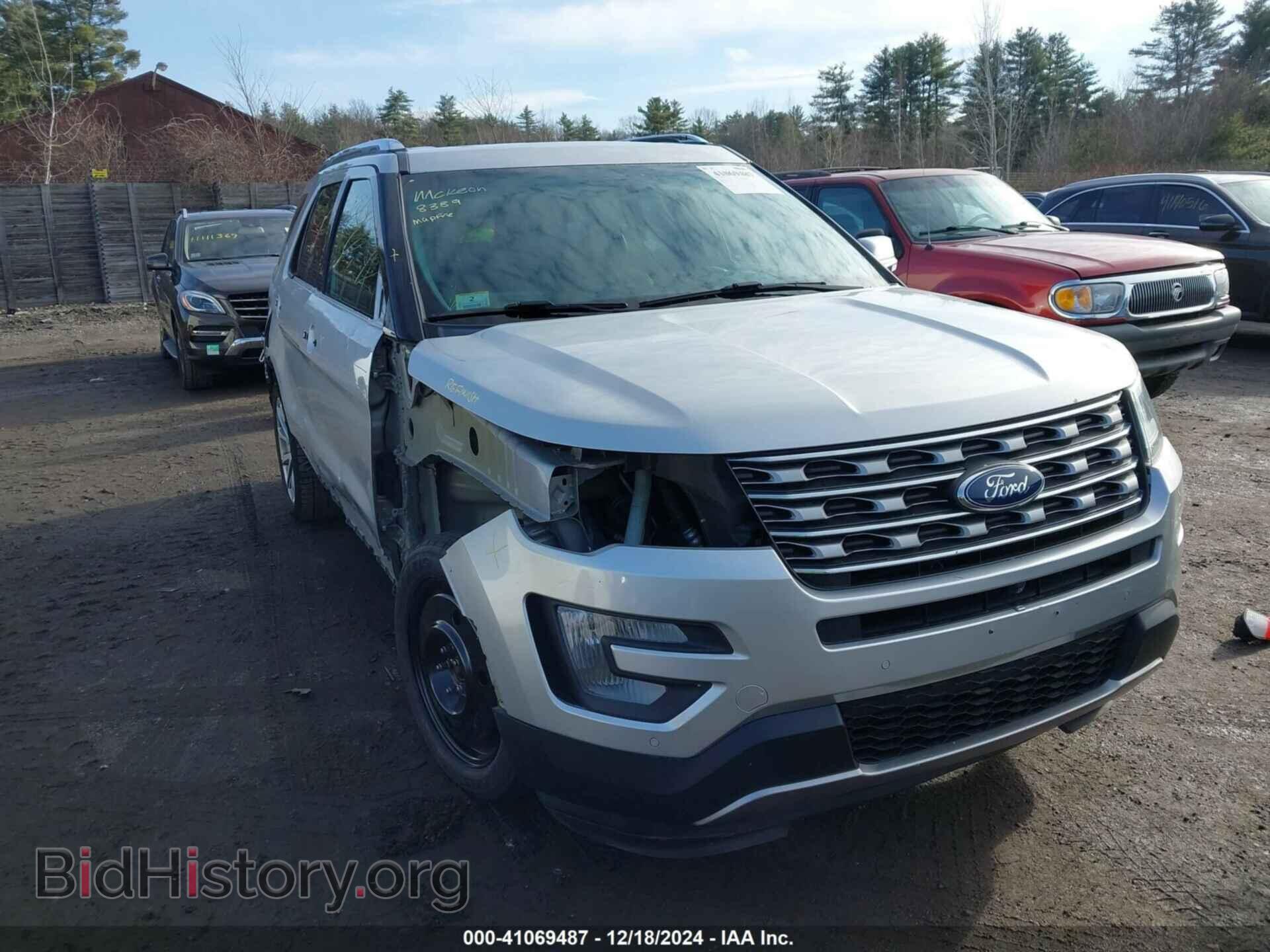 Фотография 1FM5K8F84HGA23629 - FORD EXPLORER 2017