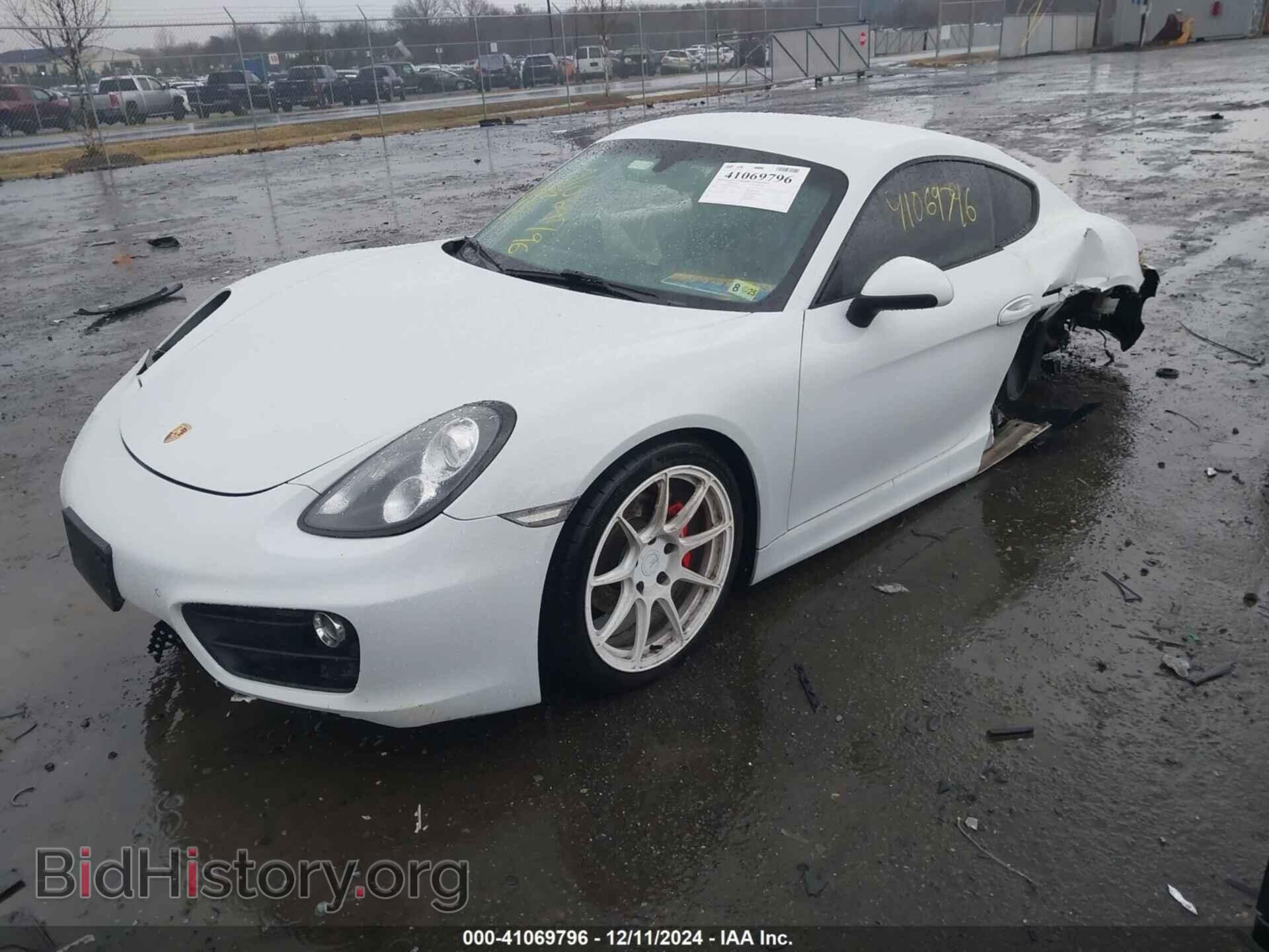 2015 PORSCHE CAYMAN - VIN: WP0AA2A87FK160441 - Фото 2