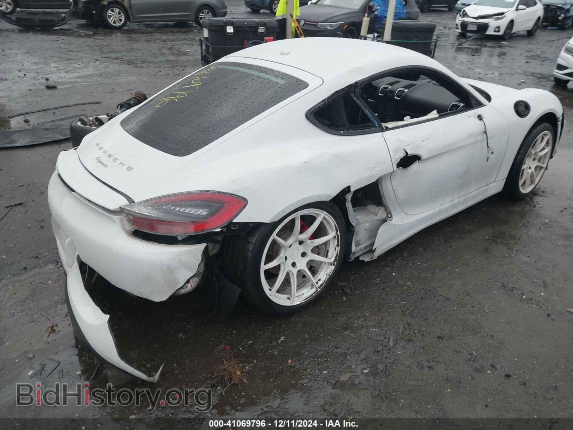 2015 PORSCHE CAYMAN - VIN: WP0AA2A87FK160441 - Фото 4