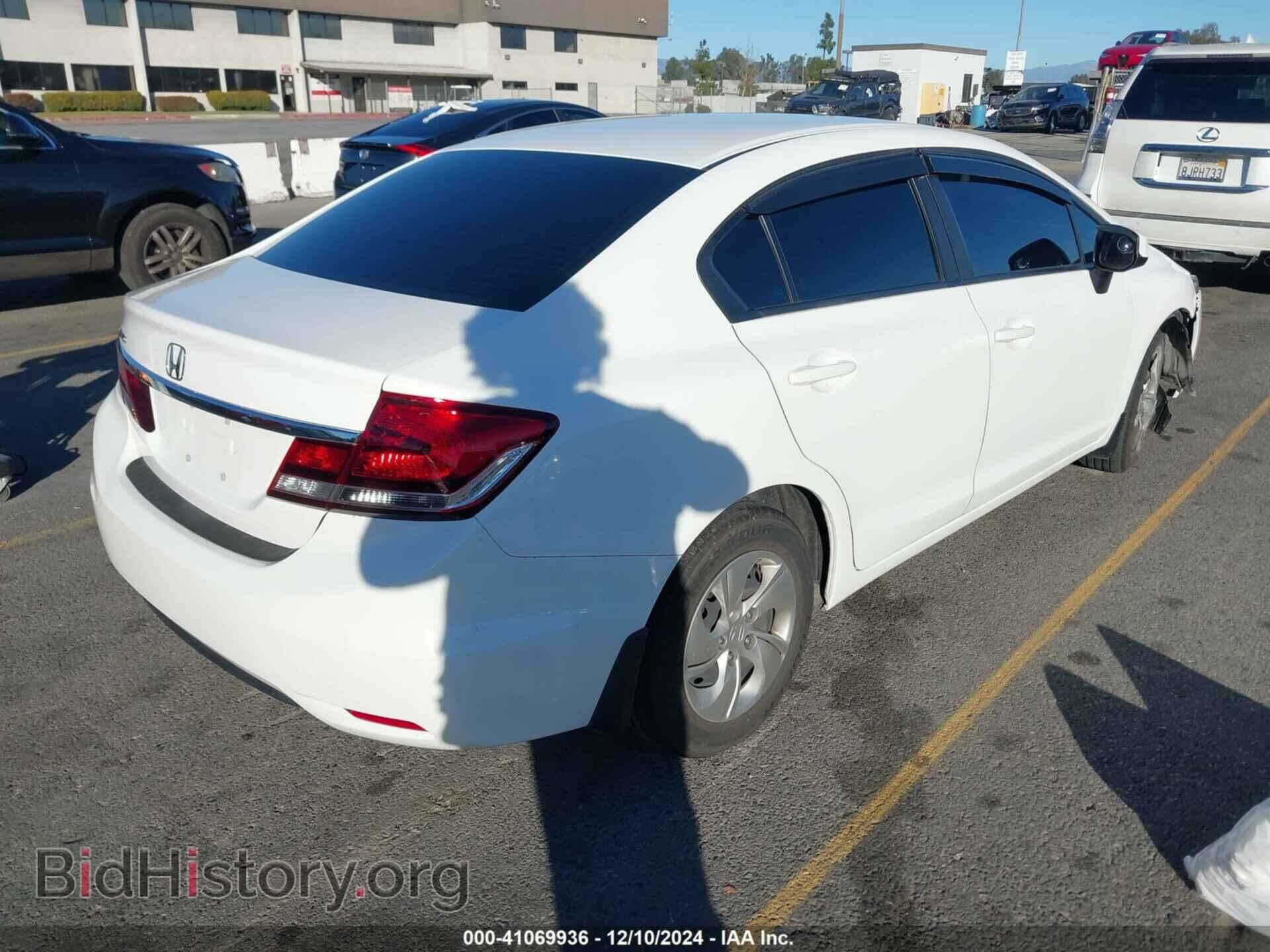 2013 HONDA CIVIC - VIN: 19XFB2F56DE273699 - Фото 4