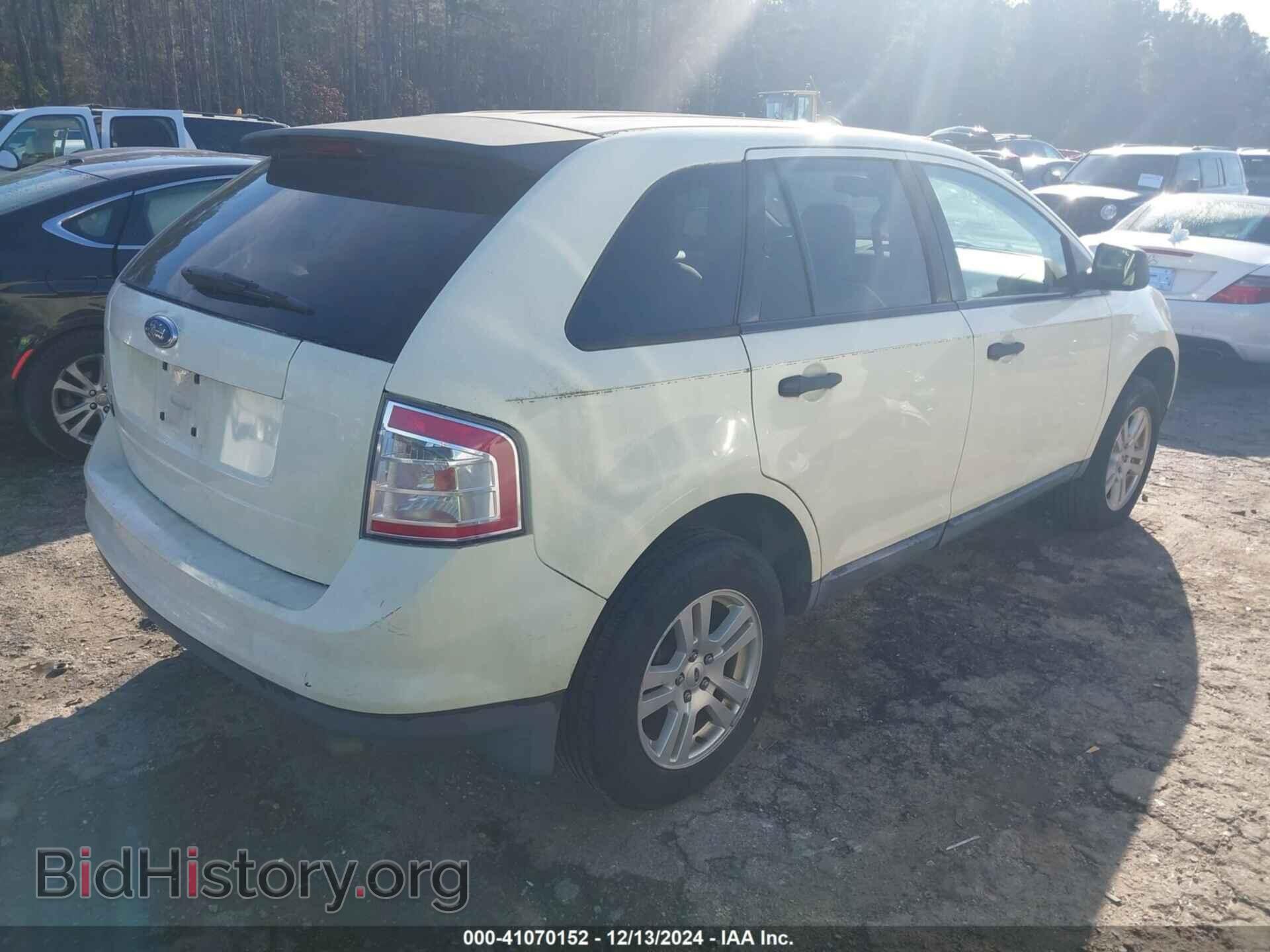 2007 FORD EDGE - VIN: 2FMDK36C37BB58660 - Фото 4