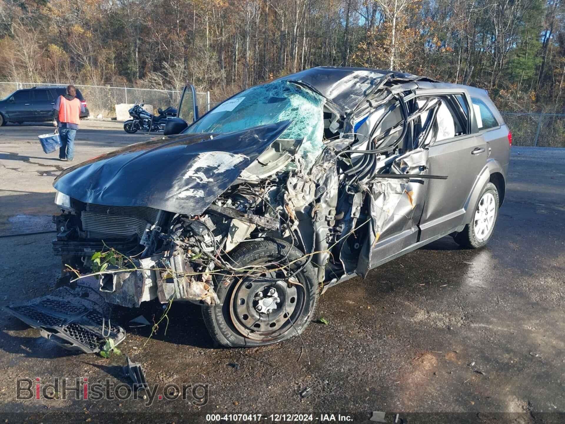 2015 DODGE JOURNEY - VIN: 3C4PDCAB5FT712827 - Фото 2