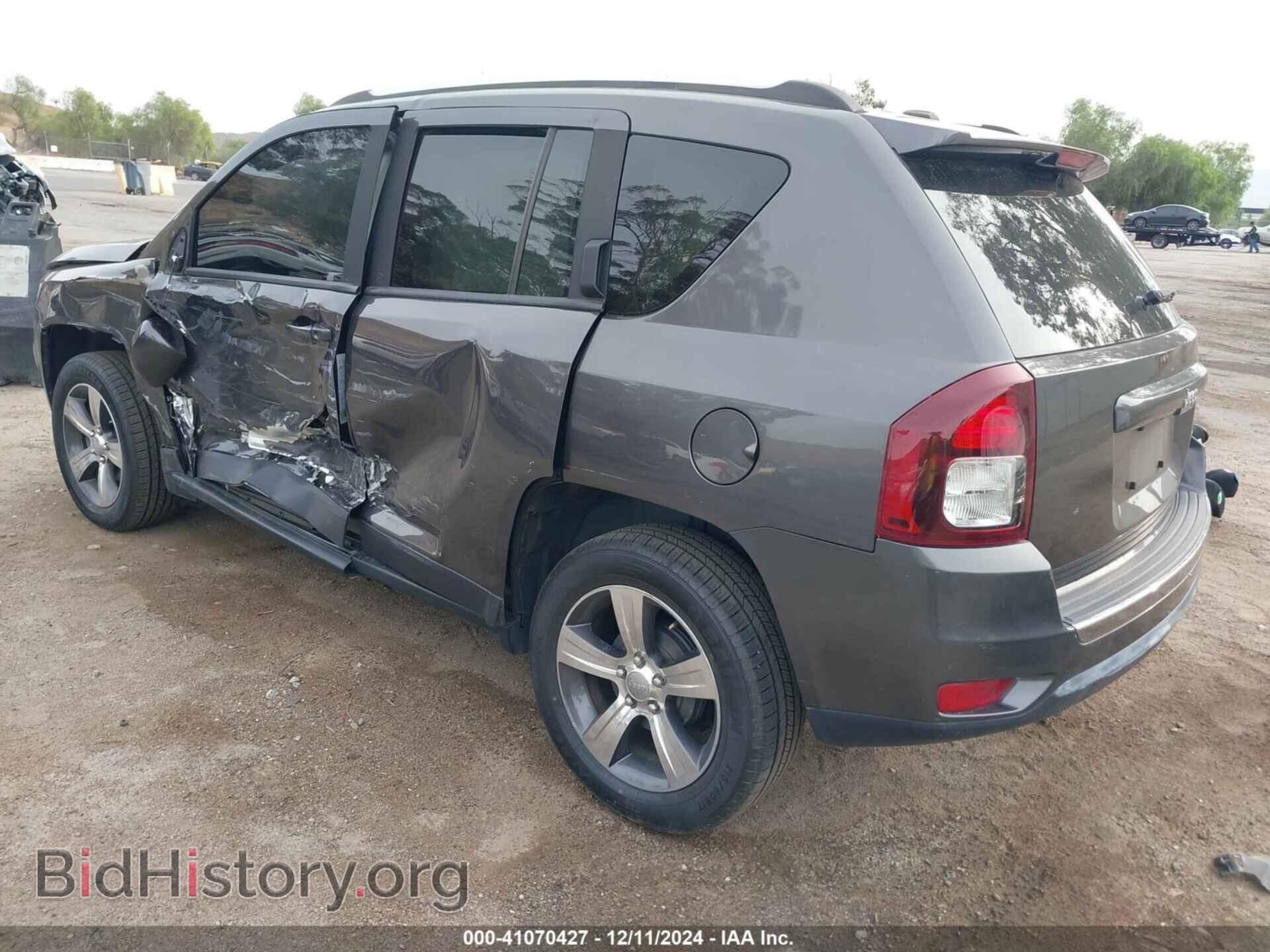 2016 JEEP COMPASS - VIN: 1C4NJCEA0GD590533 - Фото 3