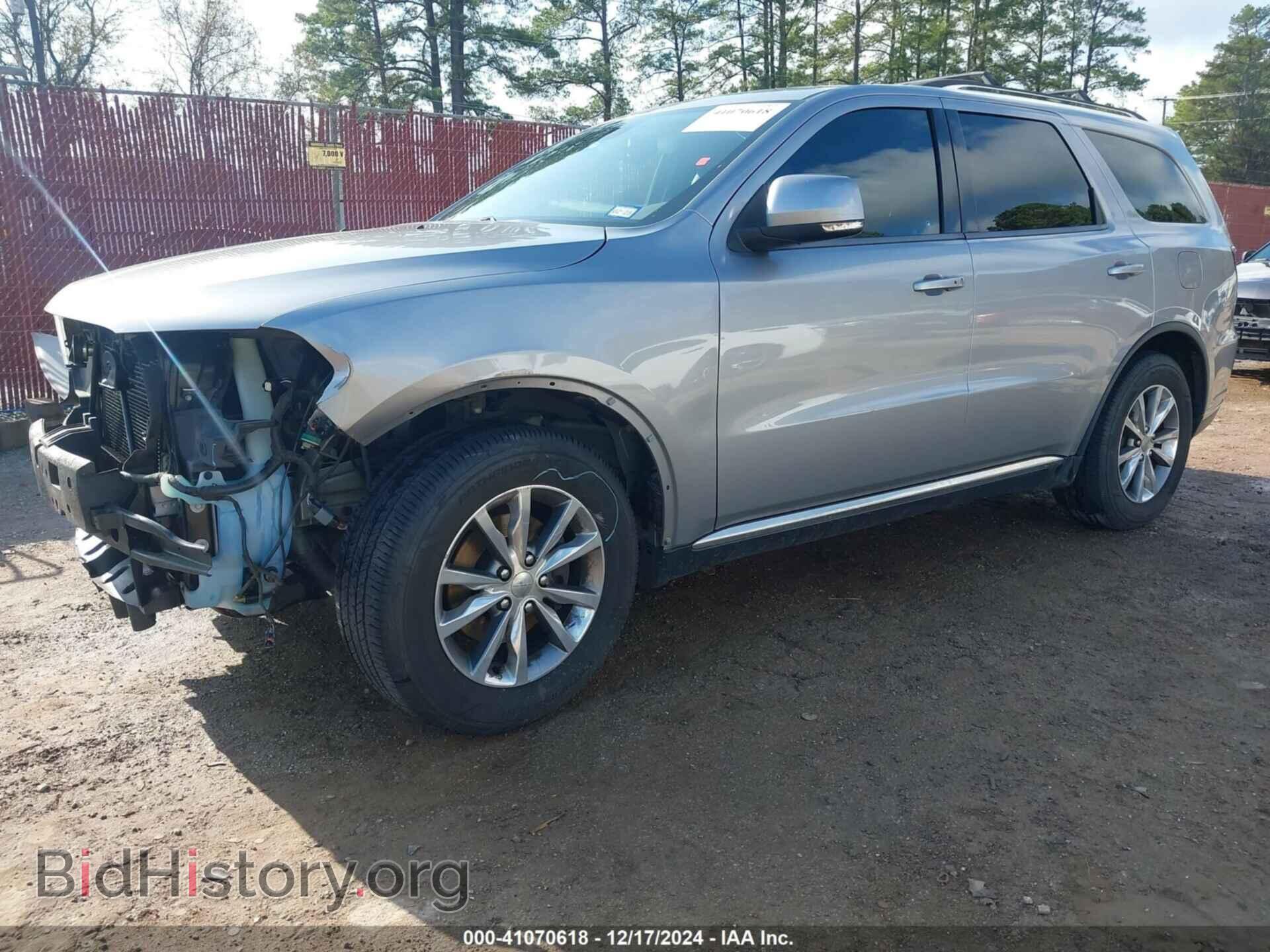 2014 DODGE DURANGO - VIN: 1C4RDHDGXEC390807 - Photo 2