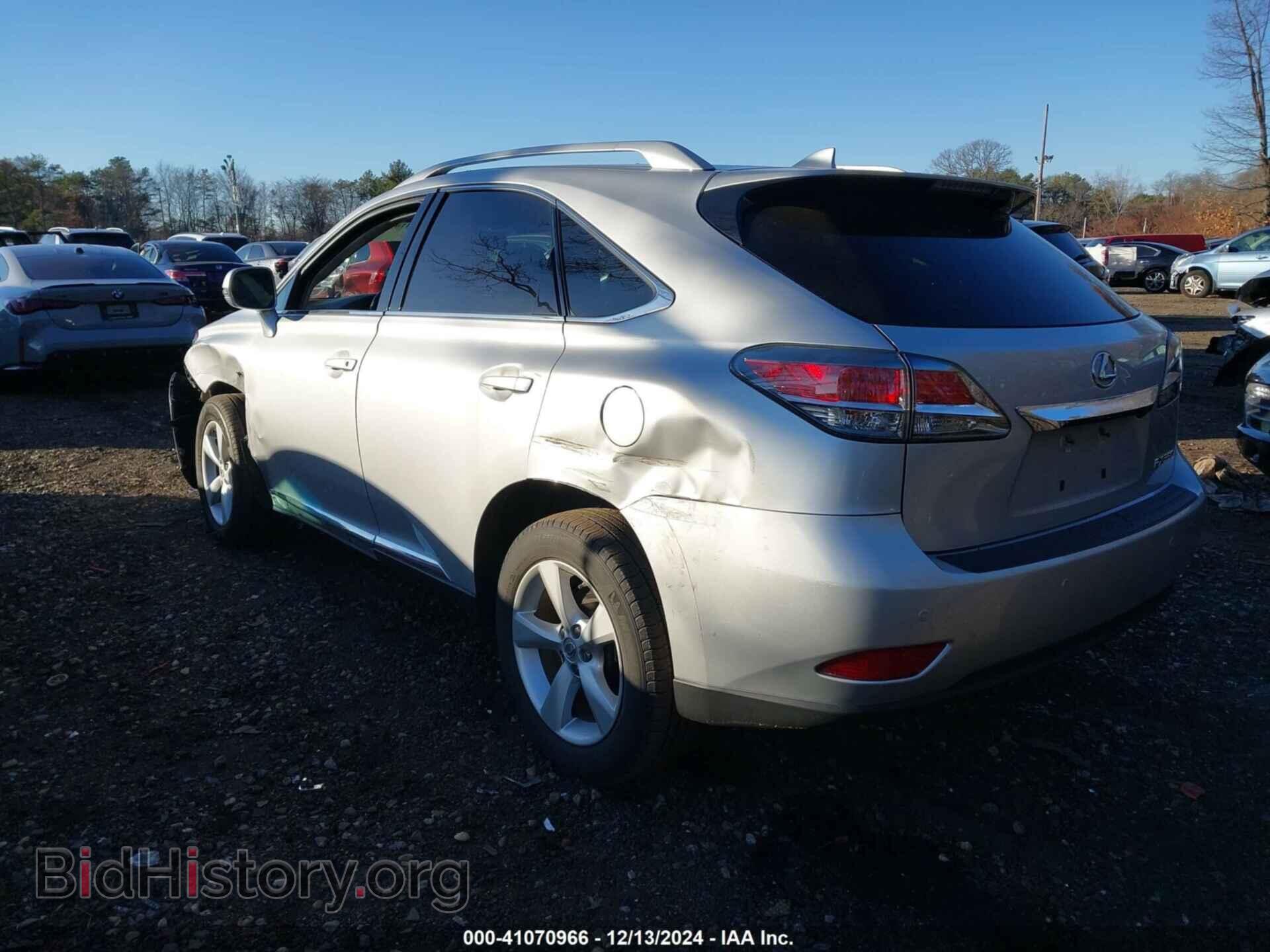 2015 LEXUS RX 350 - VIN: 2T2BK1BAXFC312884 - Фото 3