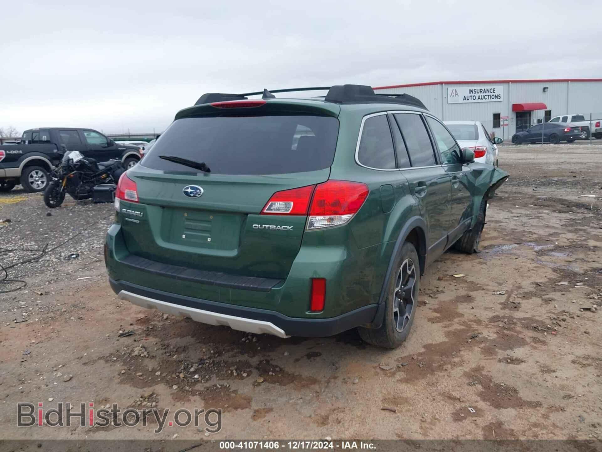 2013 SUBARU OUTBACK - VIN: 4S4BRCKC9D3216632 - Фото 4
