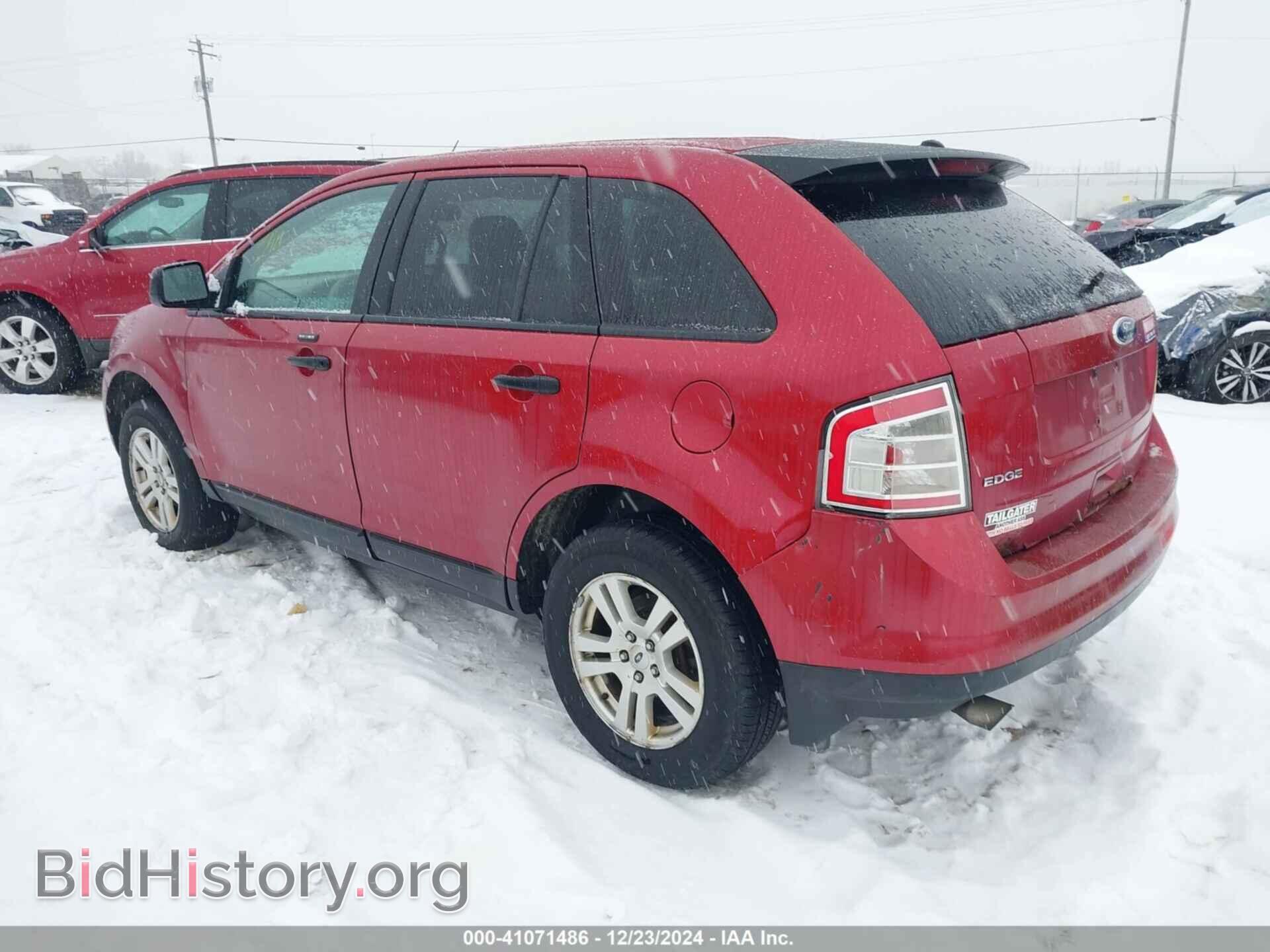 2008 FORD EDGE - VIN: 2FMDK36CX8BA37190 - Фото 3