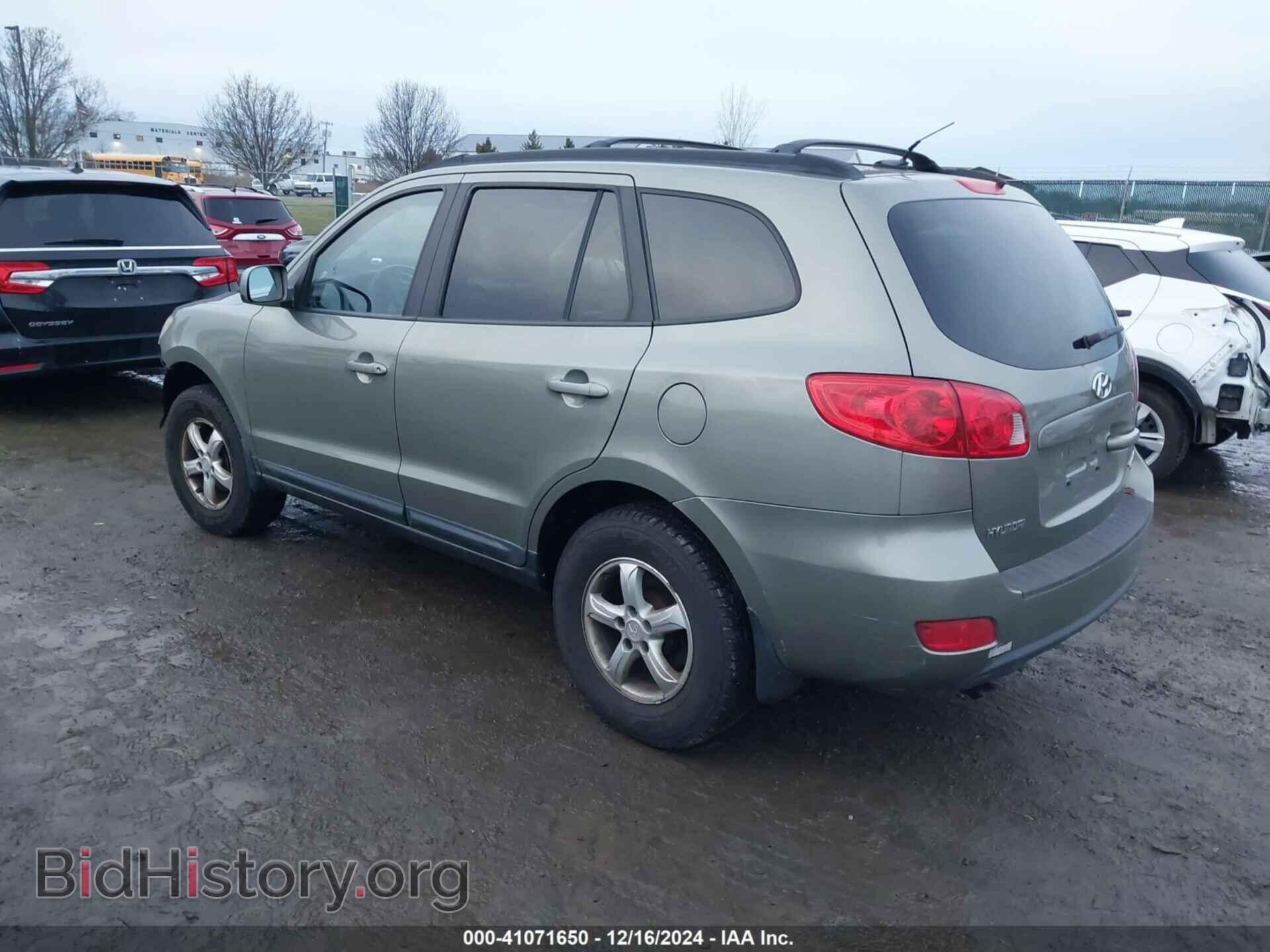 2008 HYUNDAI SANTA FE - VIN: 5NMSG73D48H202671 - Фото 3