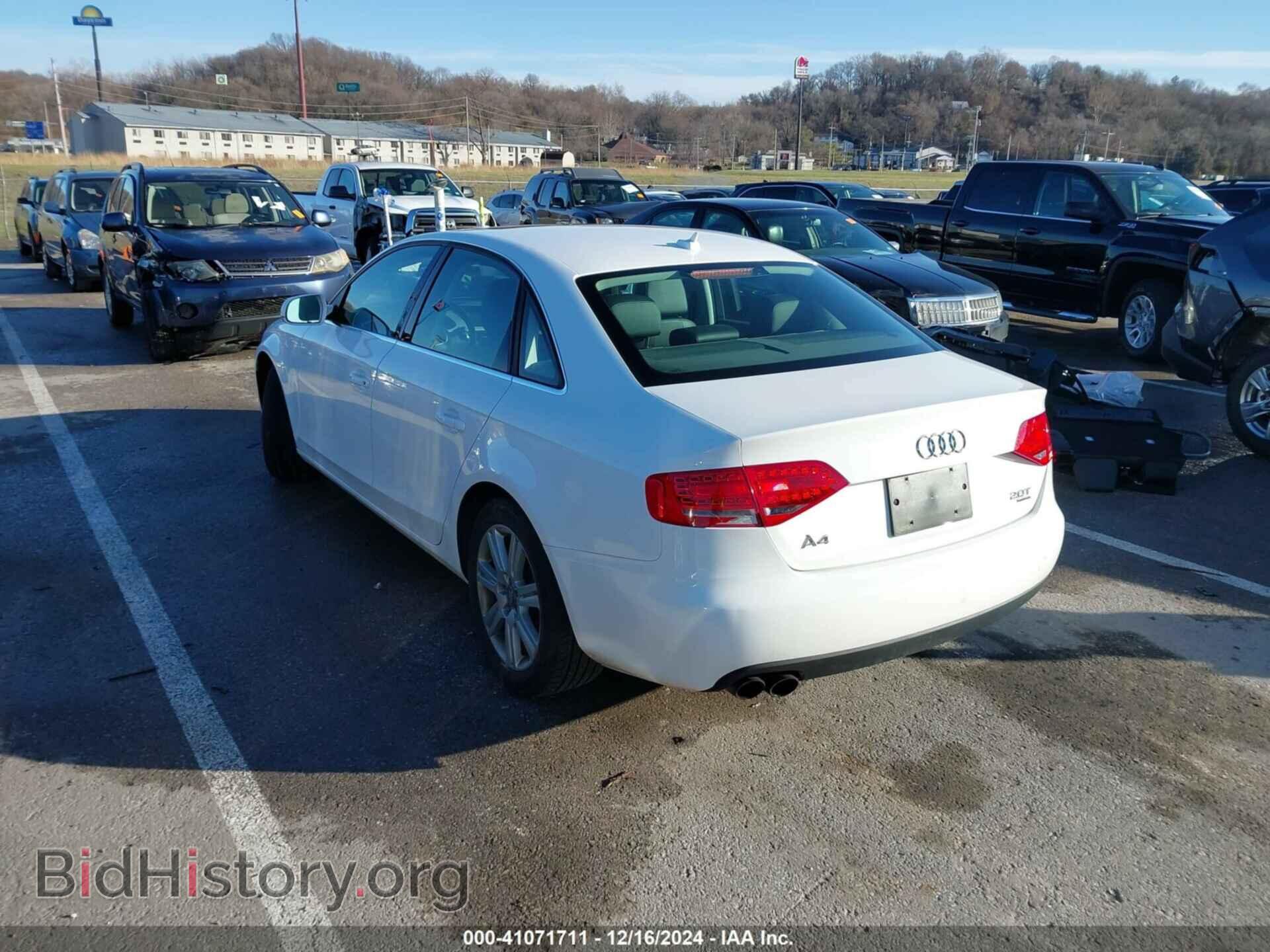 2012 AUDI A4 - VIN: WAUBFAFL0CN006786 - Фото 3