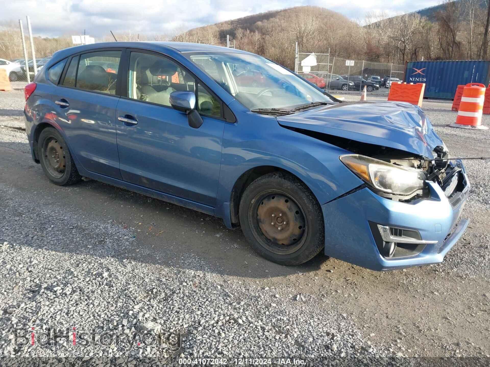 Photo JF1GPAM65FH287527 - SUBARU IMPREZA 2015