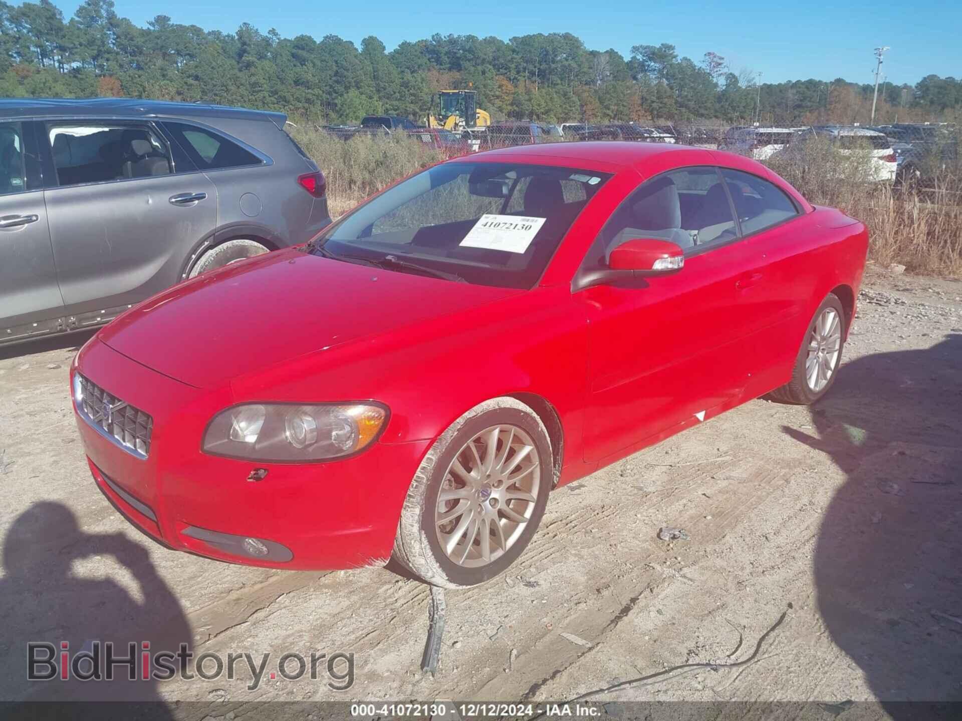 2008 VOLVO C70 - VIN: YV1MC672X8J044381 - Фото 2