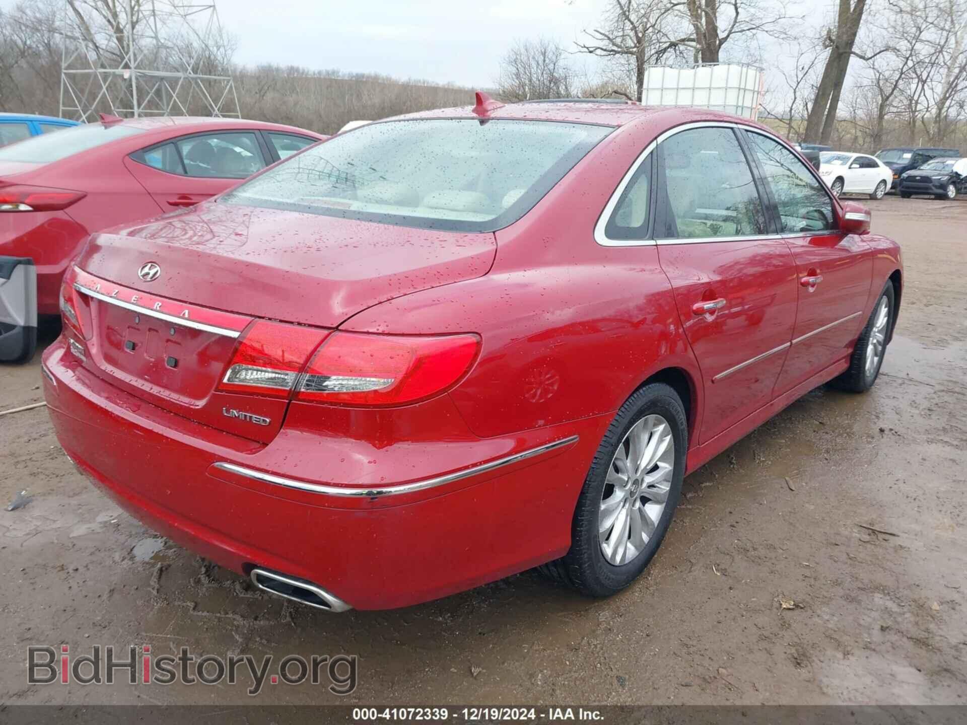 2011 HYUNDAI AZERA - VIN: KMHFC4DF5BA552111 - Фото 4