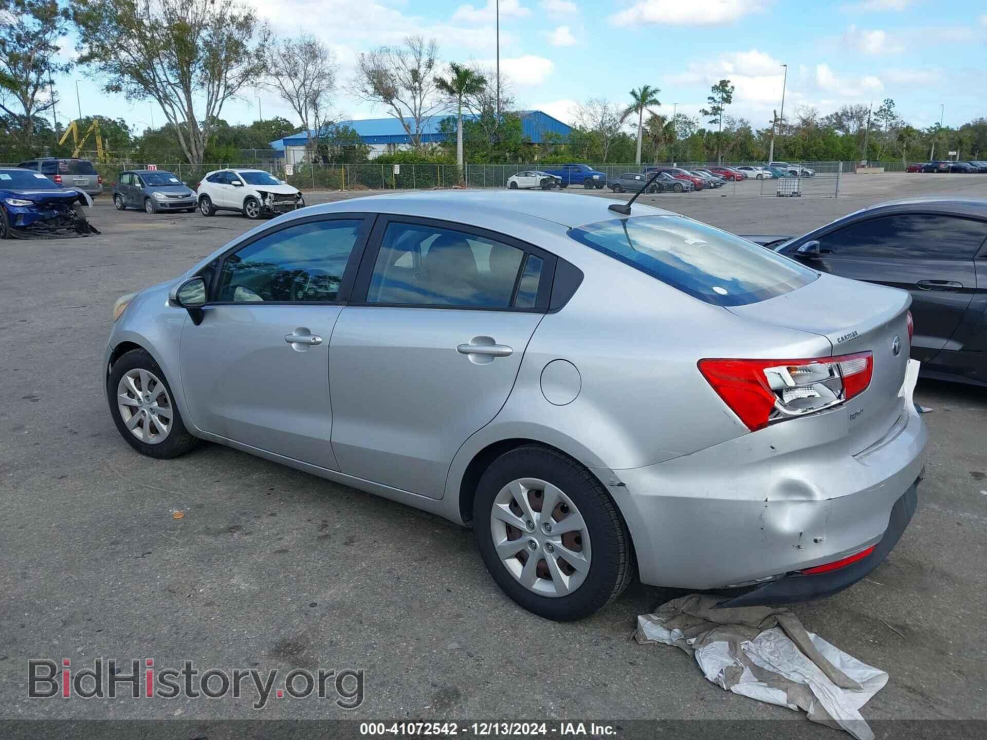 2016 KIA RIO - VIN: KNADM4A37G6596993 - Фото 3