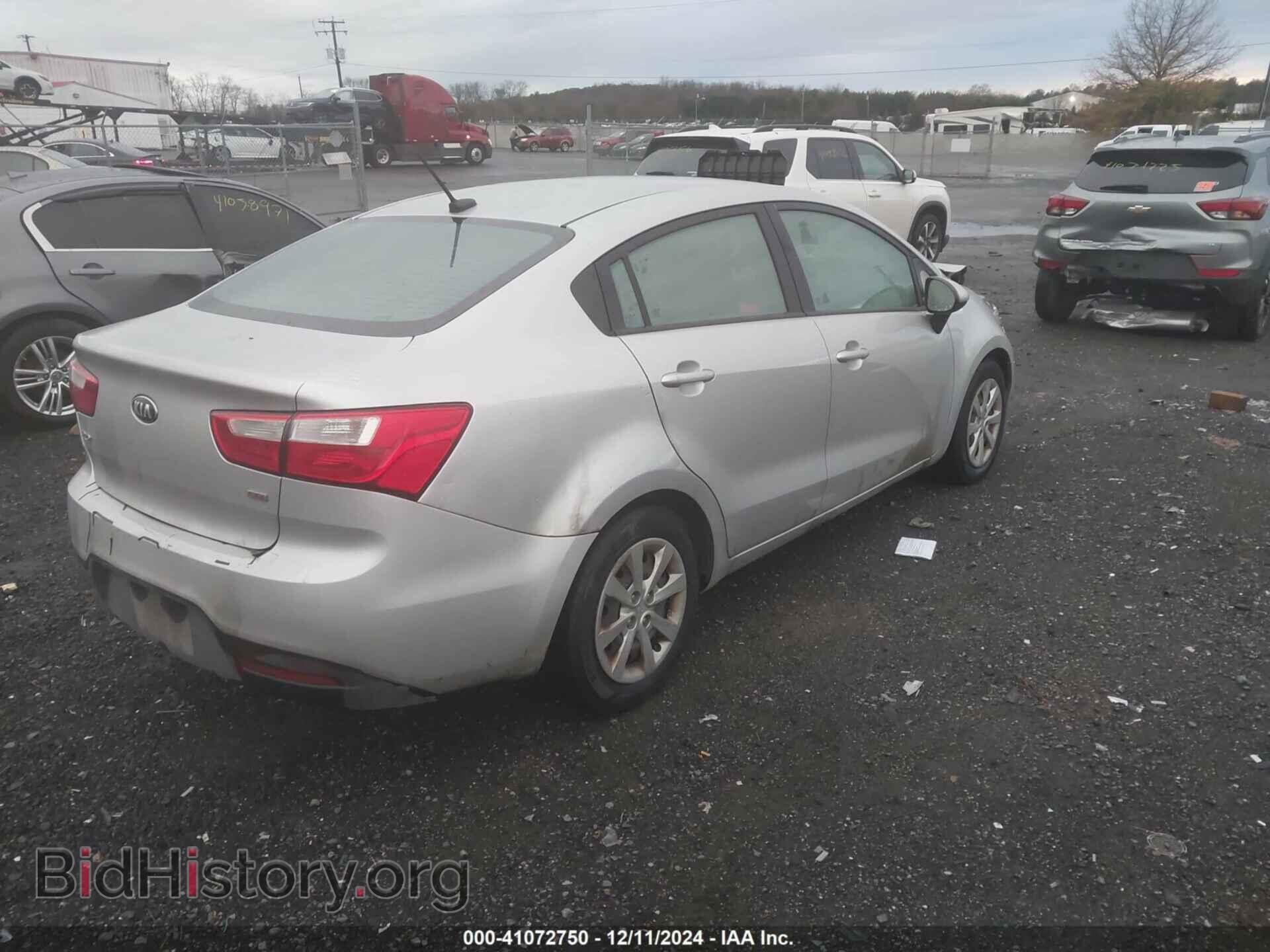 2015 KIA RIO - VIN: KNADM4A35F6506593 - Фото 4