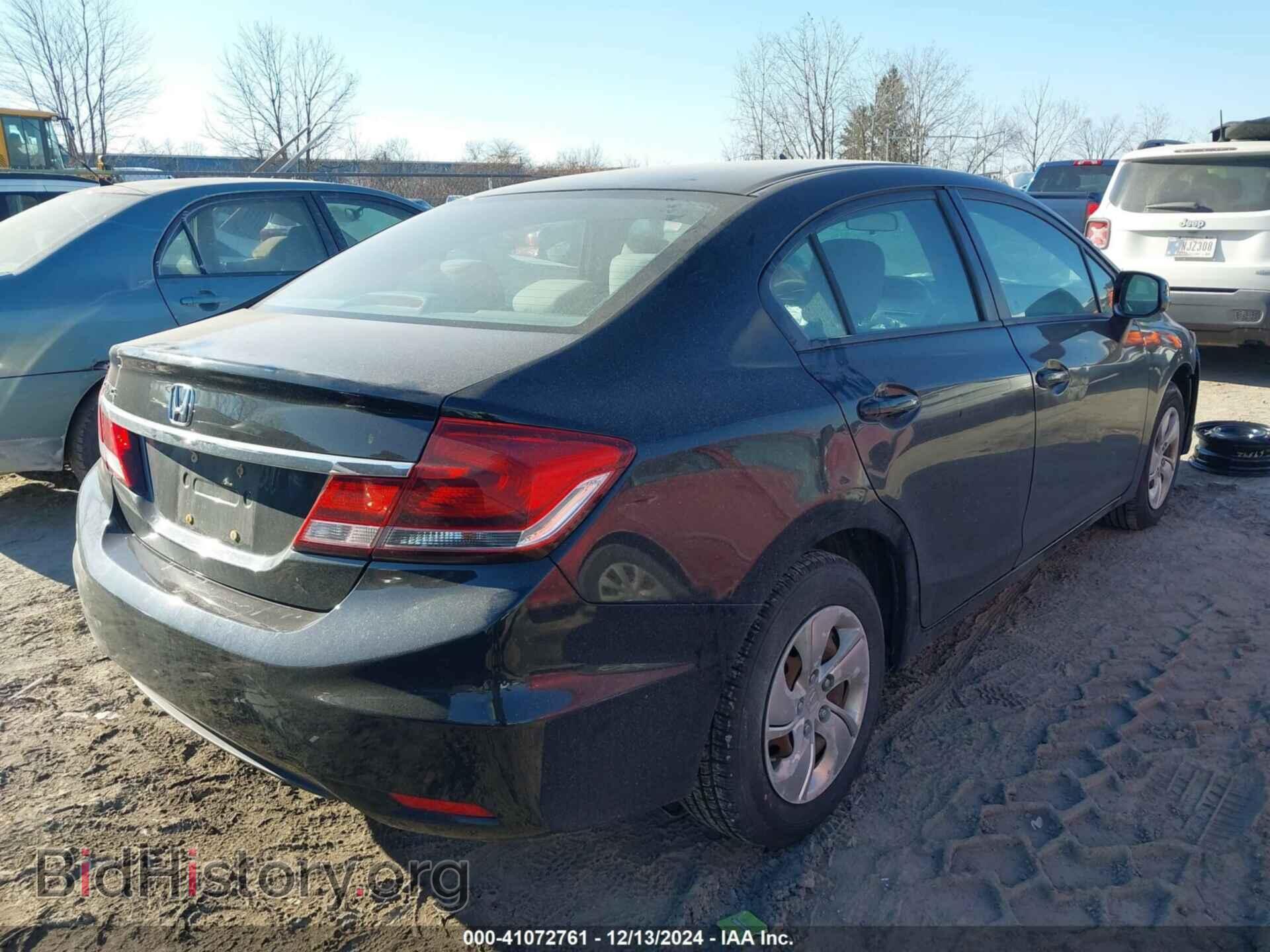 2013 HONDA CIVIC - VIN: 19XFB2F55DE281955 - Фото 4