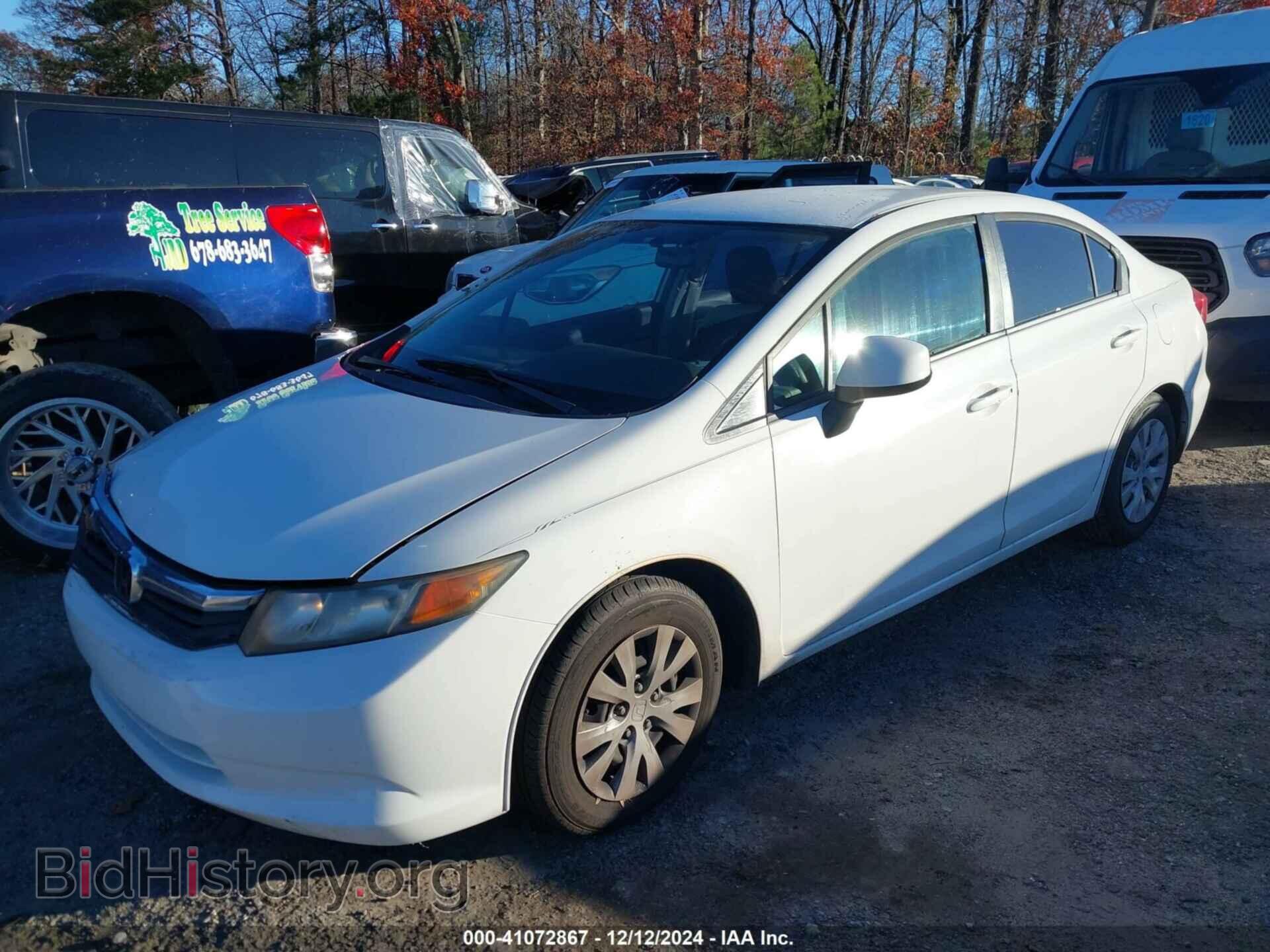 2012 HONDA CIVIC - VIN: 19XFB2F51CE008106 - Фото 2
