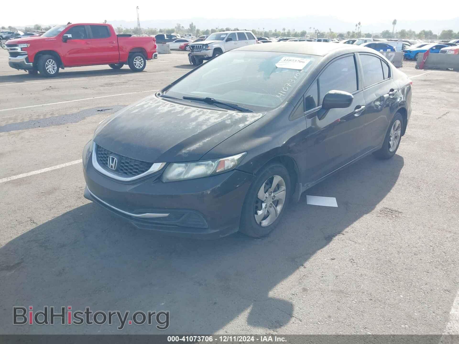 2014 HONDA CIVIC - VIN: 2HGFB2F51EH517010 - Фото 2