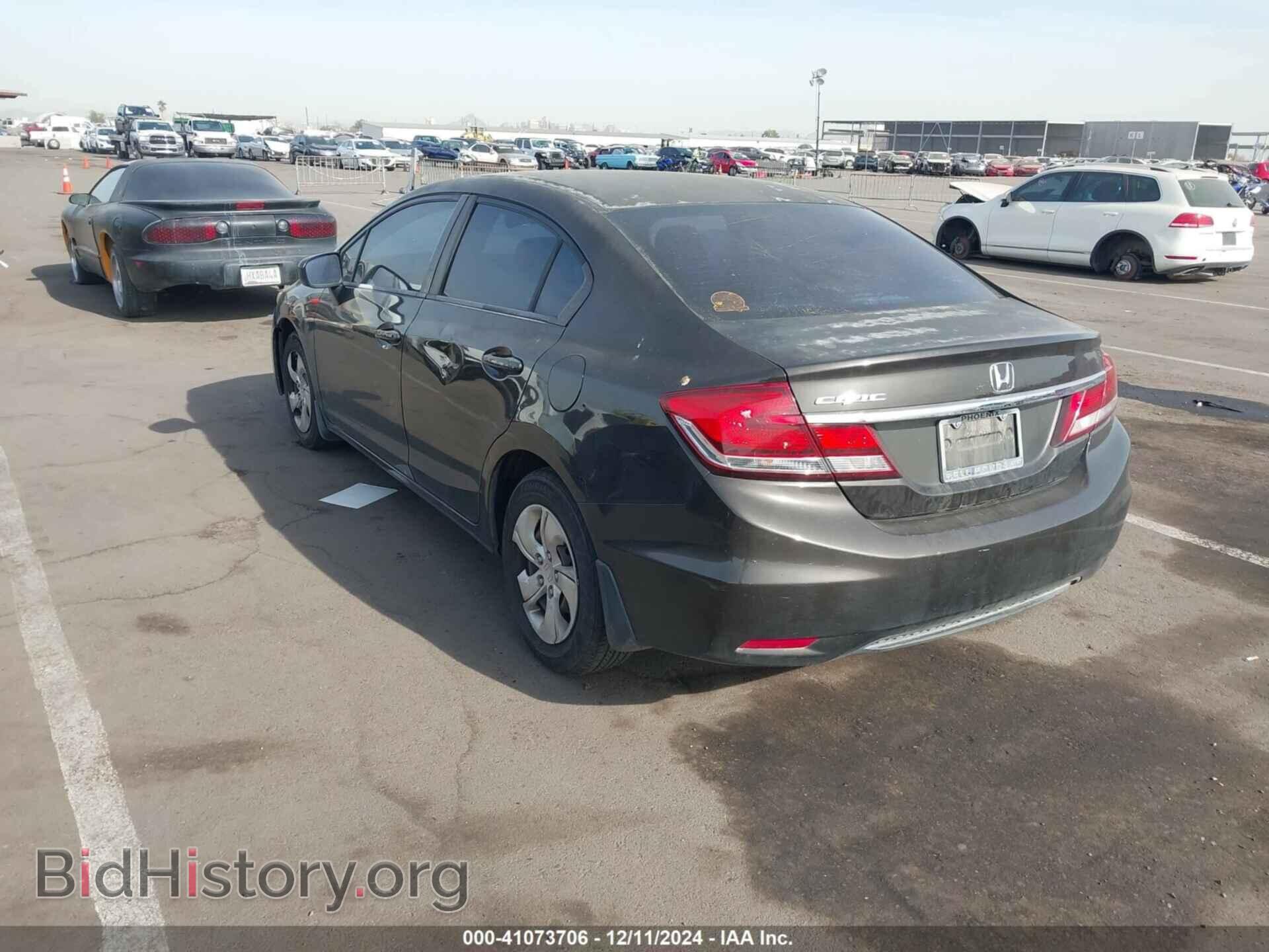 2014 HONDA CIVIC - VIN: 2HGFB2F51EH517010 - Фото 3