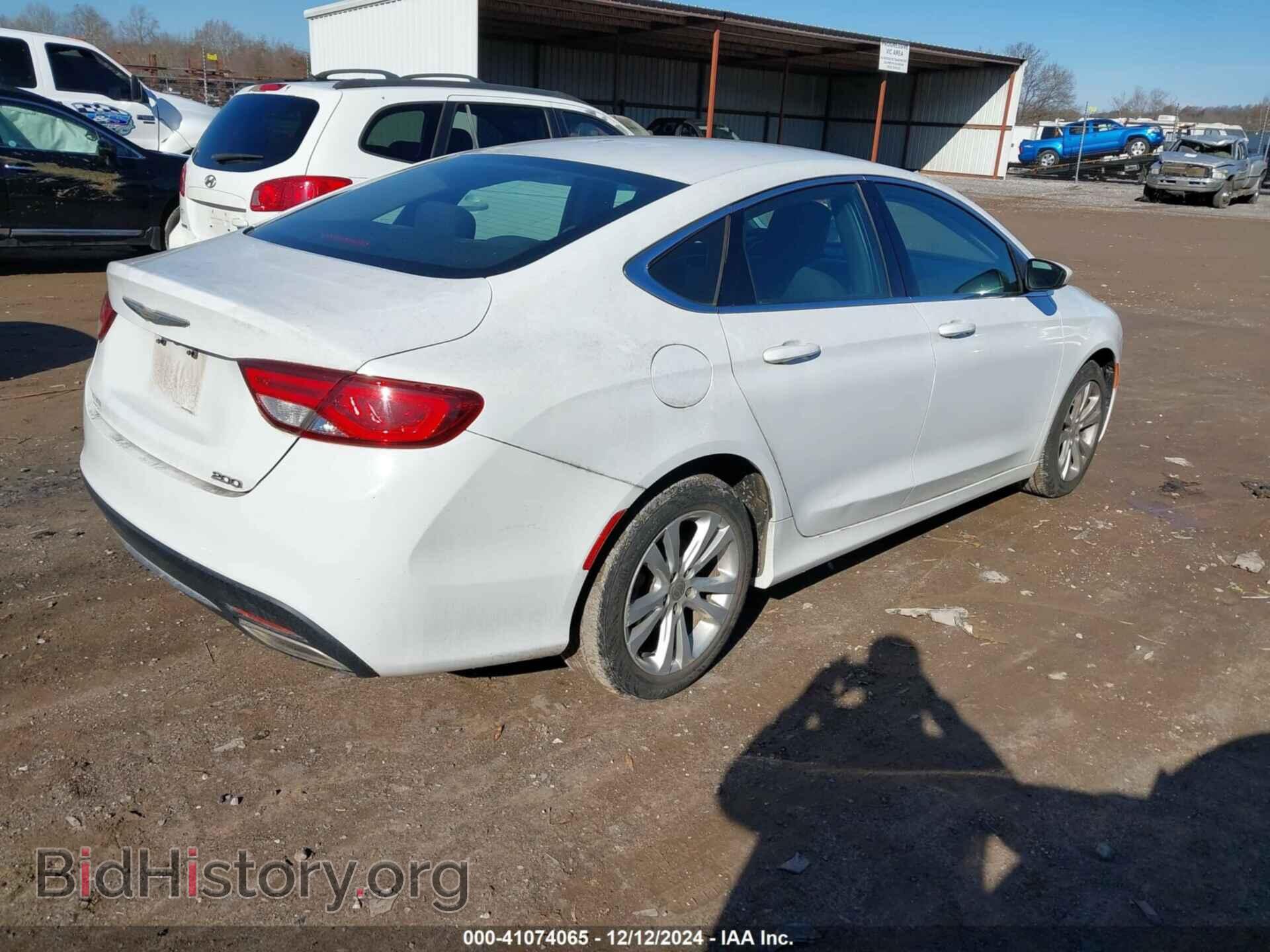 2016 CHRYSLER 200 - VIN: 1C3CCCAG4GN144170 - Фото 4