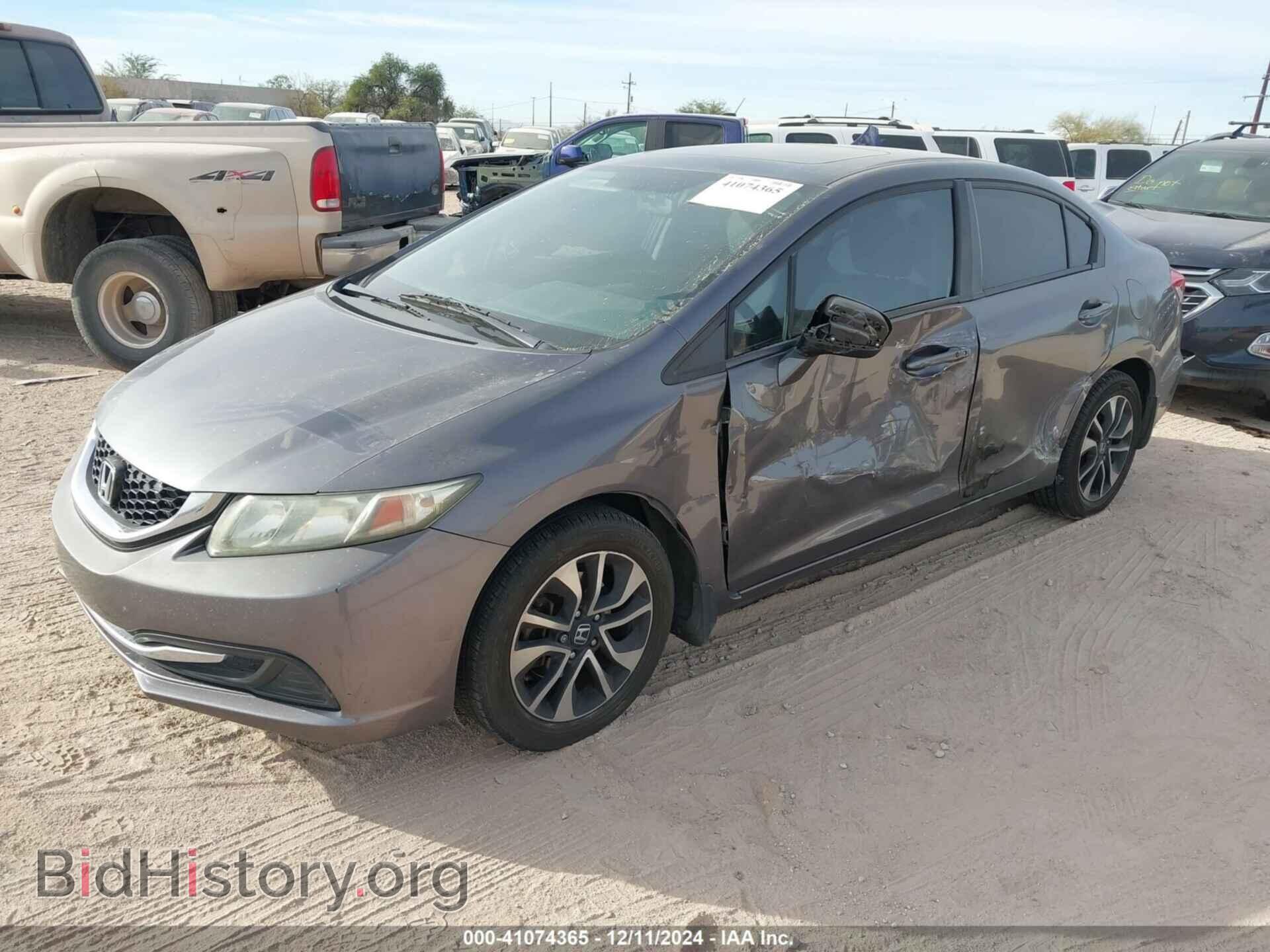 2014 HONDA CIVIC - VIN: 19XFB2F87EE073166 - Фото 2