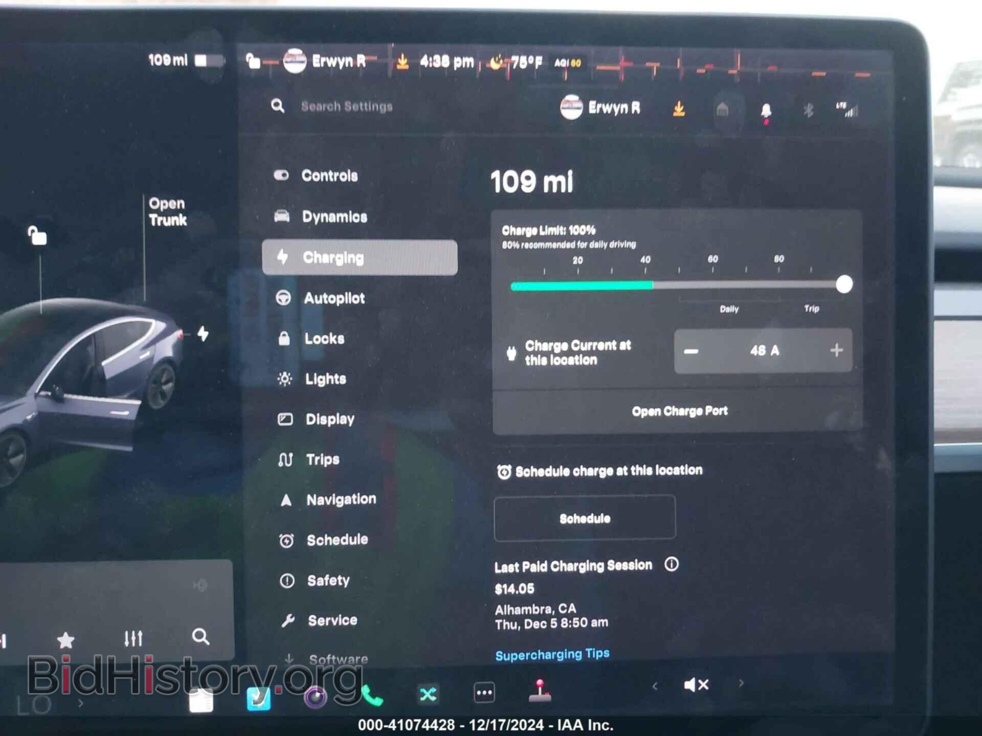 2017 TESLA MODEL 3 - VIN: 5YJ3E1EA7HF002203 - Photo 17