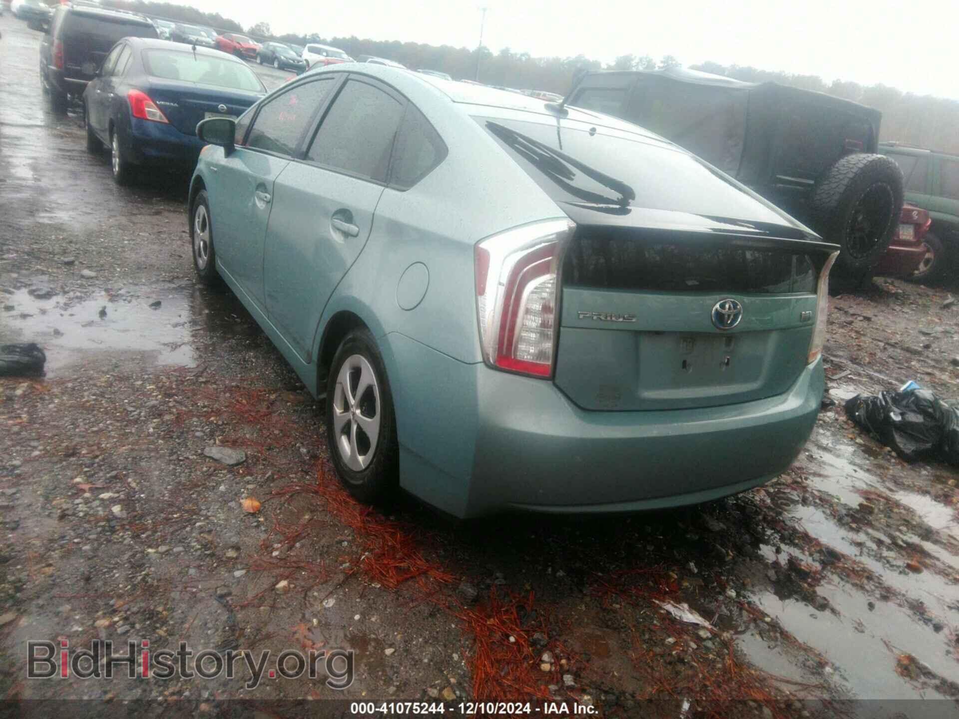 2013 TOYOTA PRIUS - VIN: JTDKN3DU2D1687944 - Фото 3