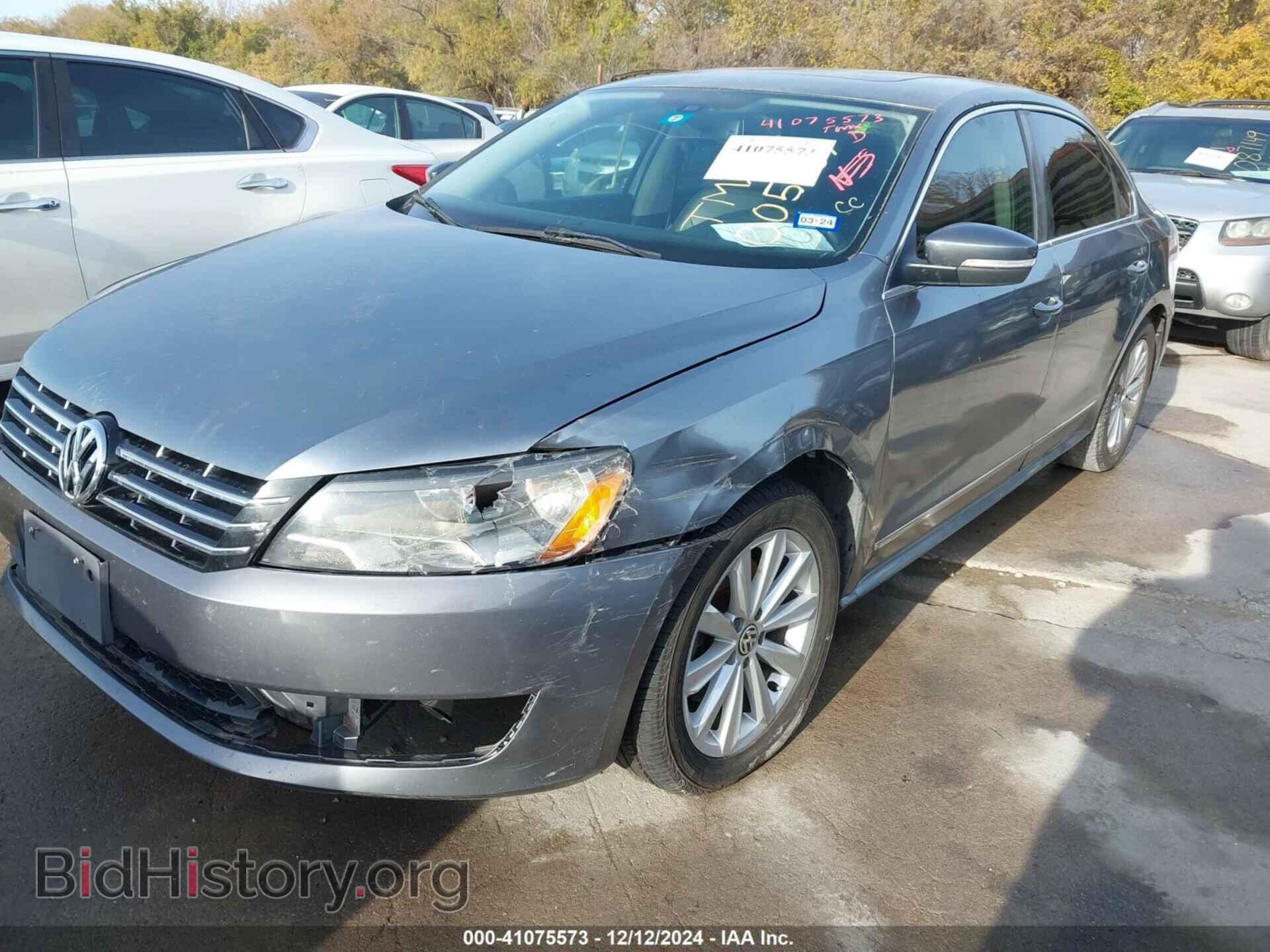 2013 VOLKSWAGEN PASSAT - VIN: 1VWCH7A33DC005167 - Фото 2