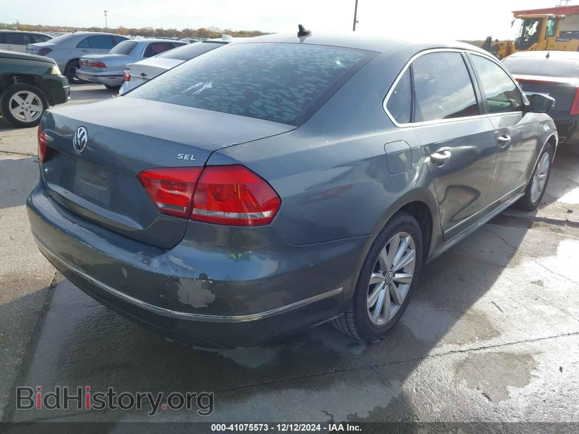 2013 VOLKSWAGEN PASSAT - VIN: 1VWCH7A33DC005167 - Фото 4