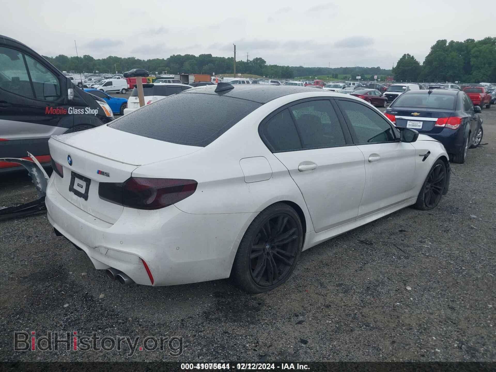 2020 BMW M5 - VIN: WBSJF0C08LCD65362 - Photo 4