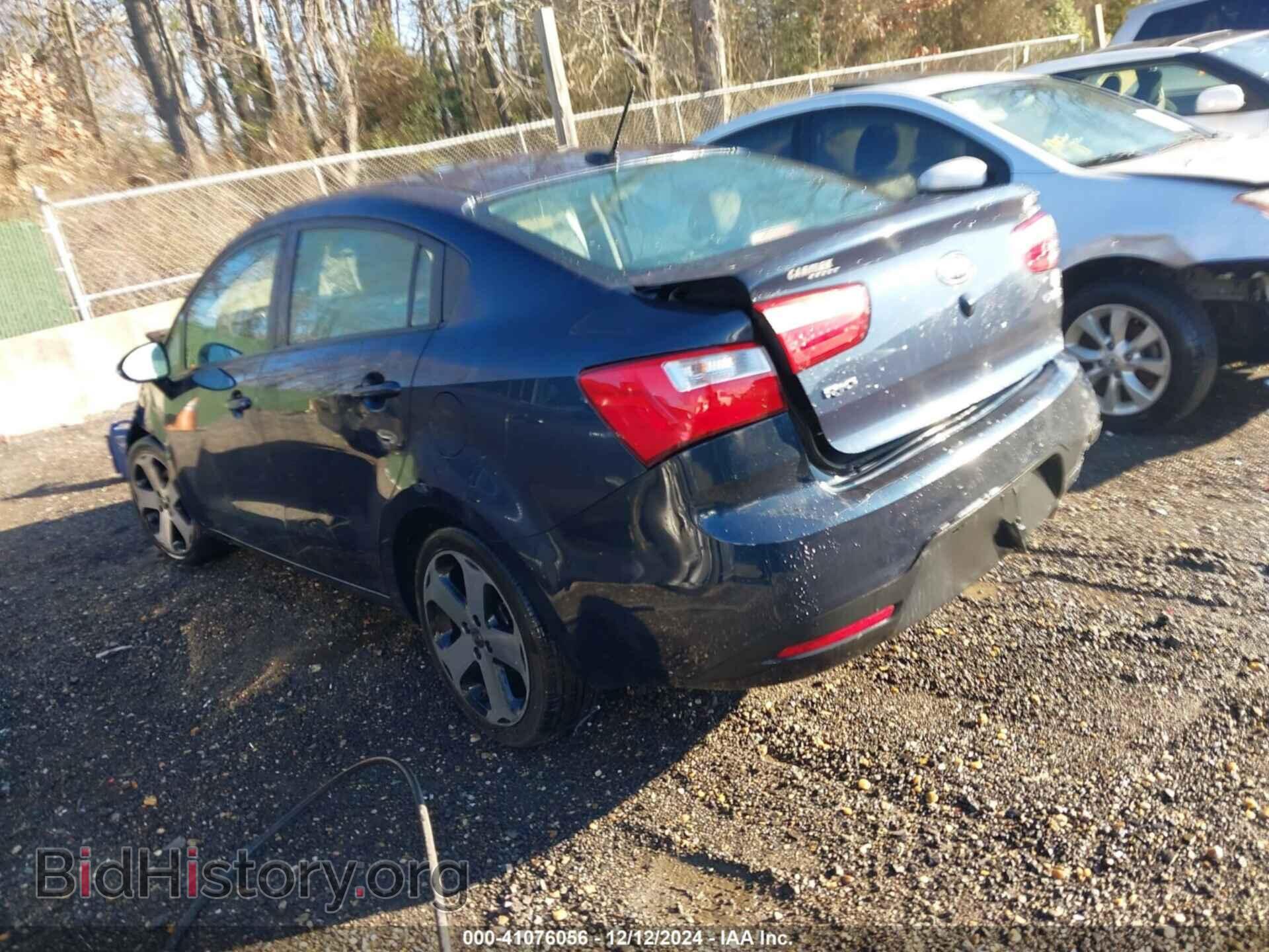 2012 KIA RIO - VIN: KNADN4A34C6058078 - Фото 3