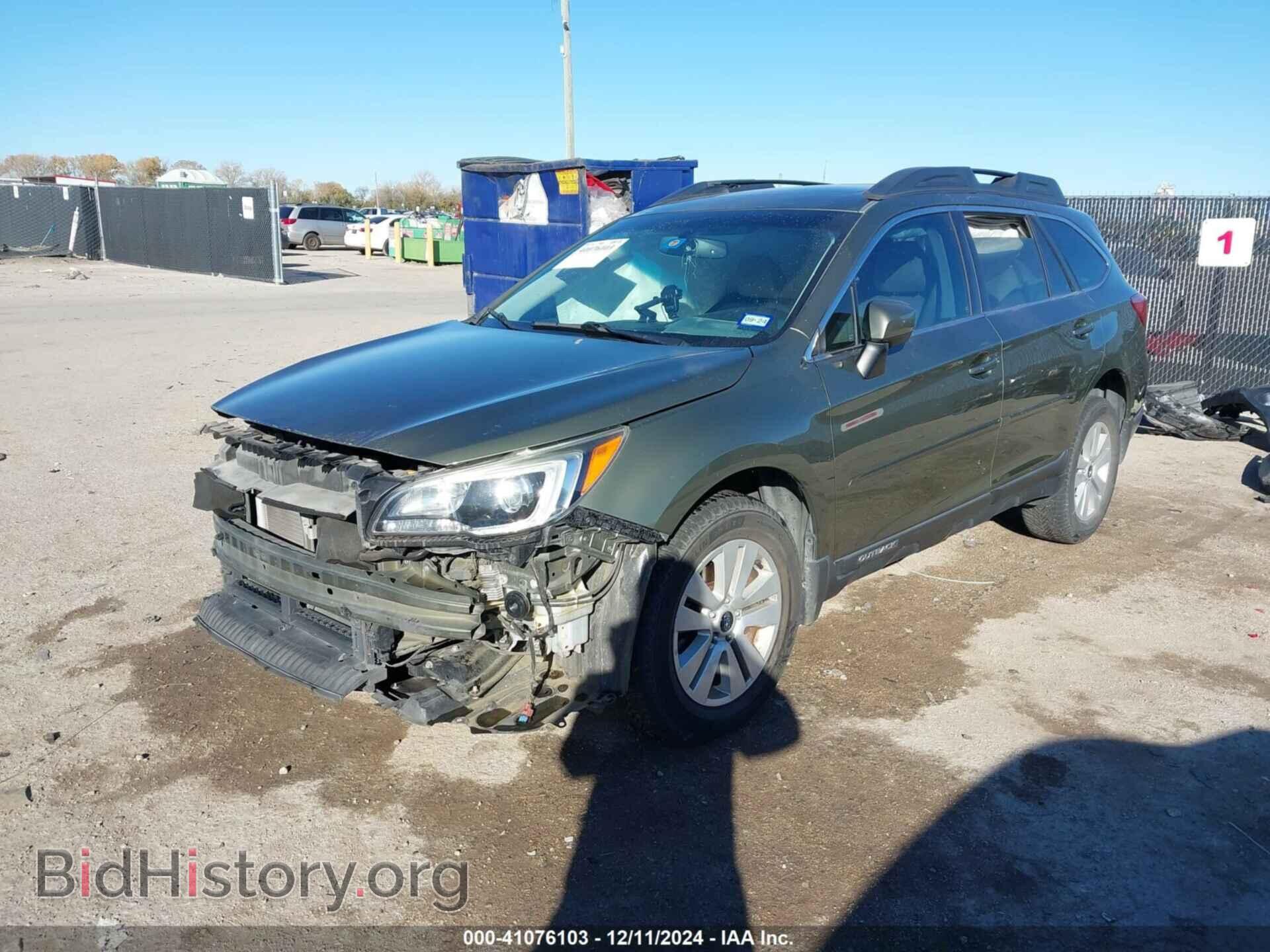 2017 SUBARU OUTBACK - VIN: 4S4BSADC9H3205979 - Фото 2