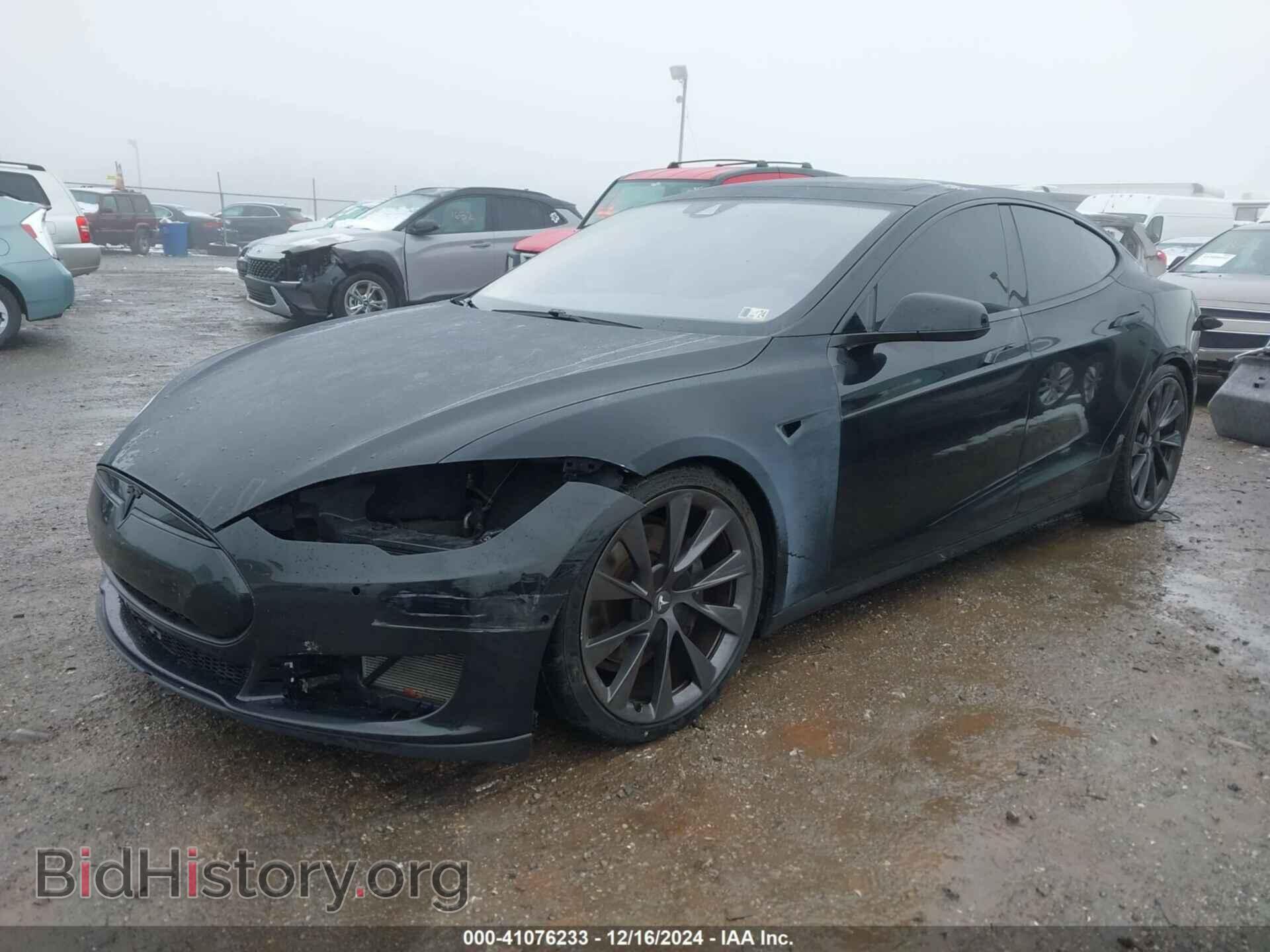 2015 TESLA MODEL S - VIN: 5YJSA1S2XFF097440 - Фото 2