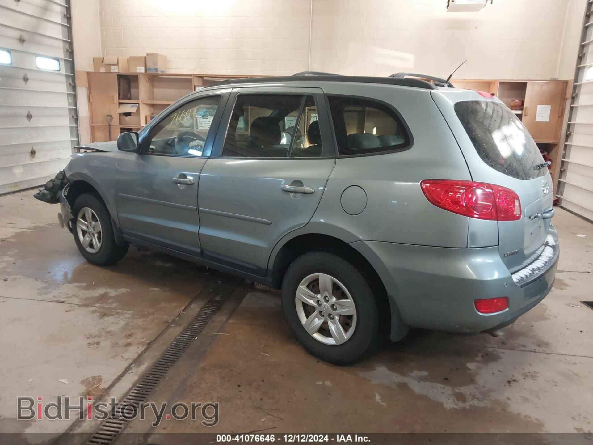 2009 HYUNDAI SANTA FE - VIN: 5NMSG13D29H295320 - Фото 3
