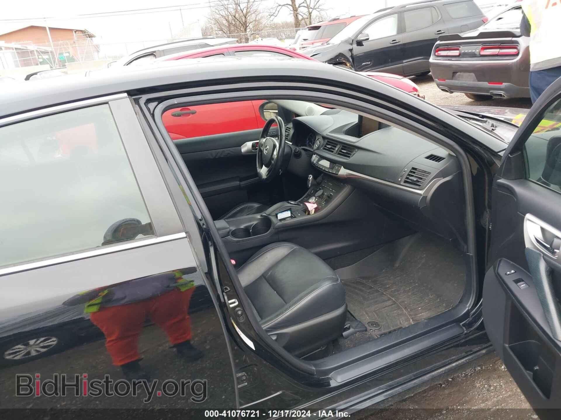2012 LEXUS CT 200H - VIN: JTHKD5BH9C2122280 - Фото 5