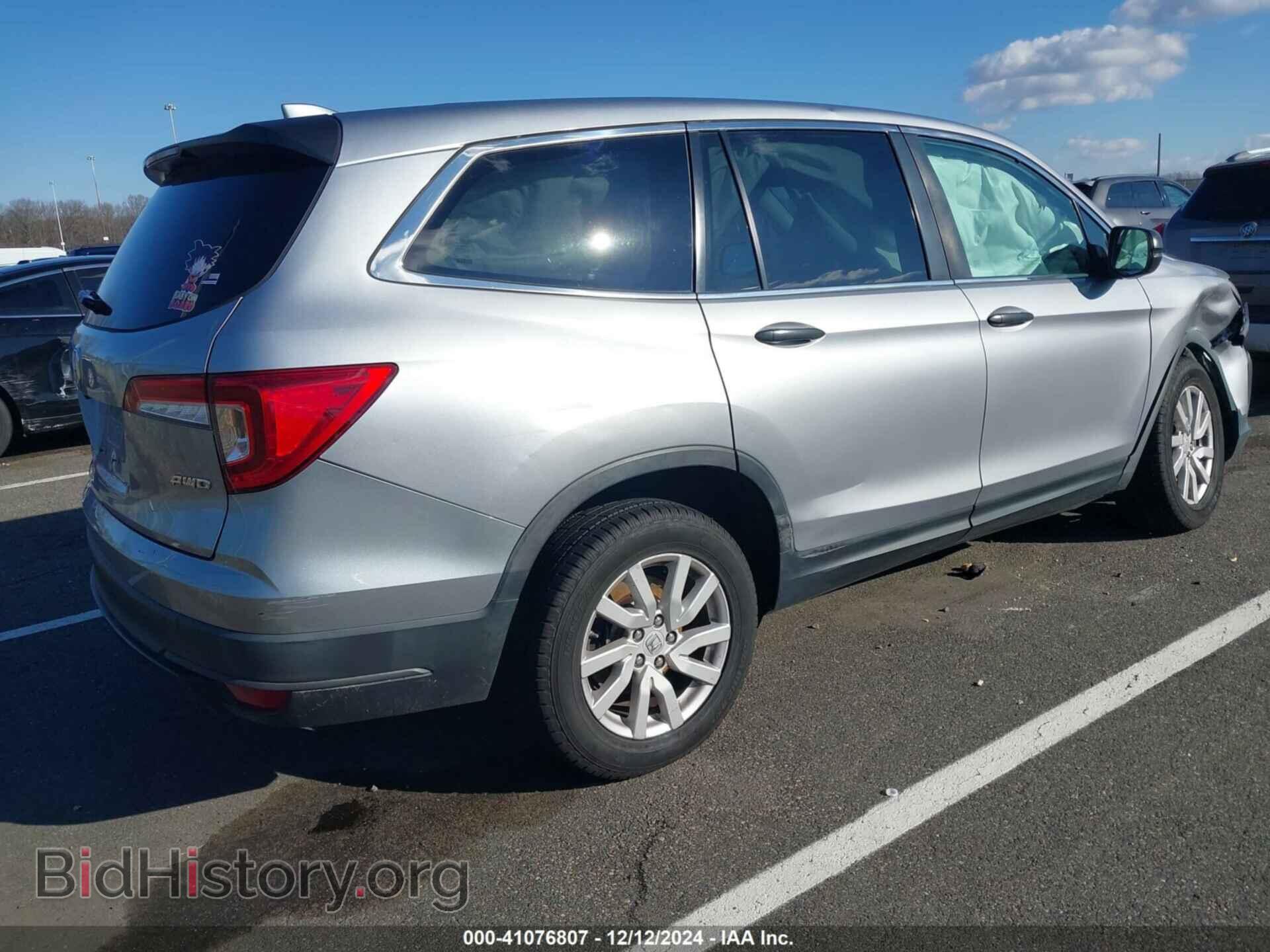 2019 HONDA PILOT - VIN: 5FNYF6H11KB009506 - Фото 4