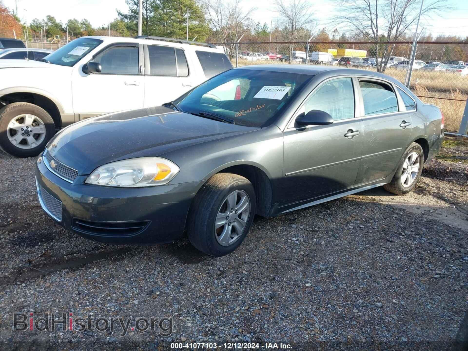 2013 CHEVROLET IMPALA - VIN: 2G1WF5E33D1194390 - Фото 2