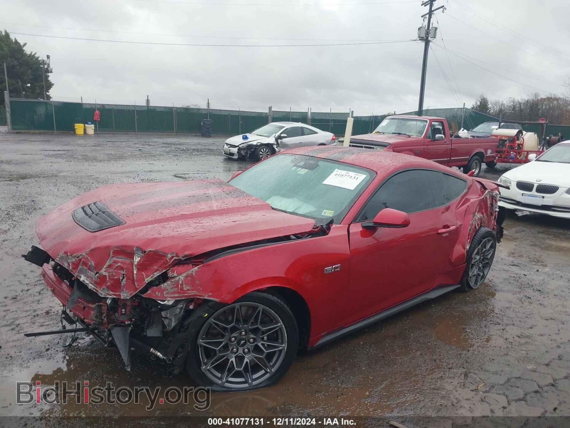 2024 FORD MUSTANG - VIN: 1FA6P8CF9R5405686 - Фото 2