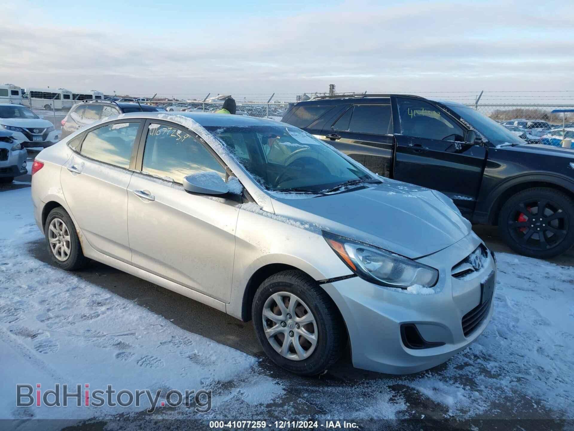 Фотография KMHCT4AE7CU141484 - HYUNDAI ACCENT 2012