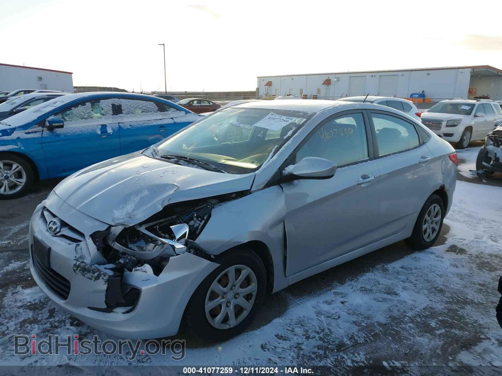 2012 HYUNDAI ACCENT - VIN: KMHCT4AE7CU141484 - Фото 2