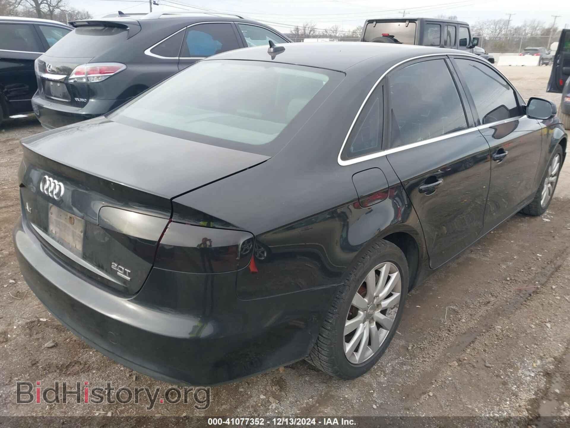 2013 AUDI A4 - VIN: WAUBFAFL1DN004689 - Фото 4