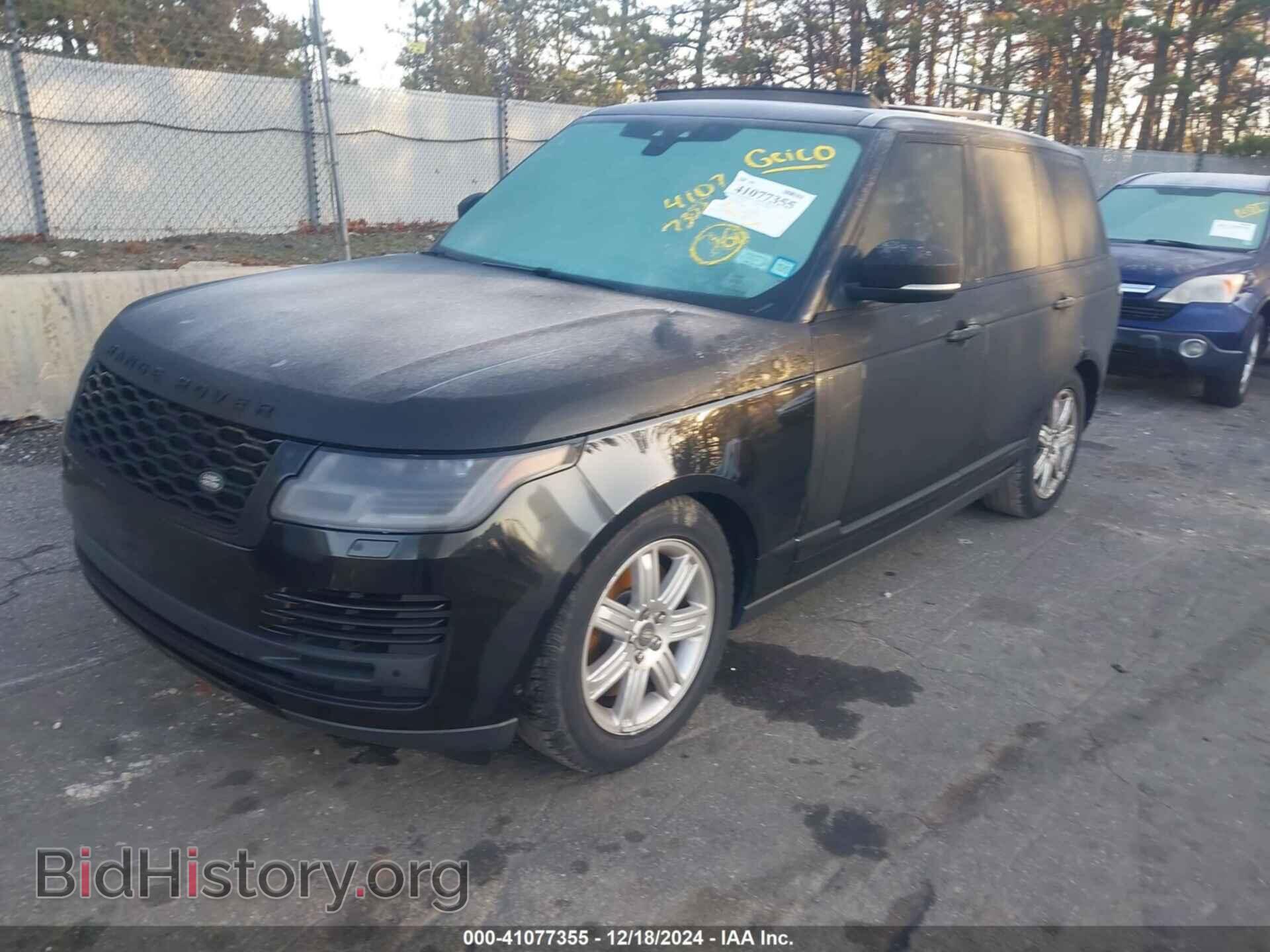2019 LAND ROVER RANGE ROVER - VIN: SALGS2SV1KA563190 - Фото 2