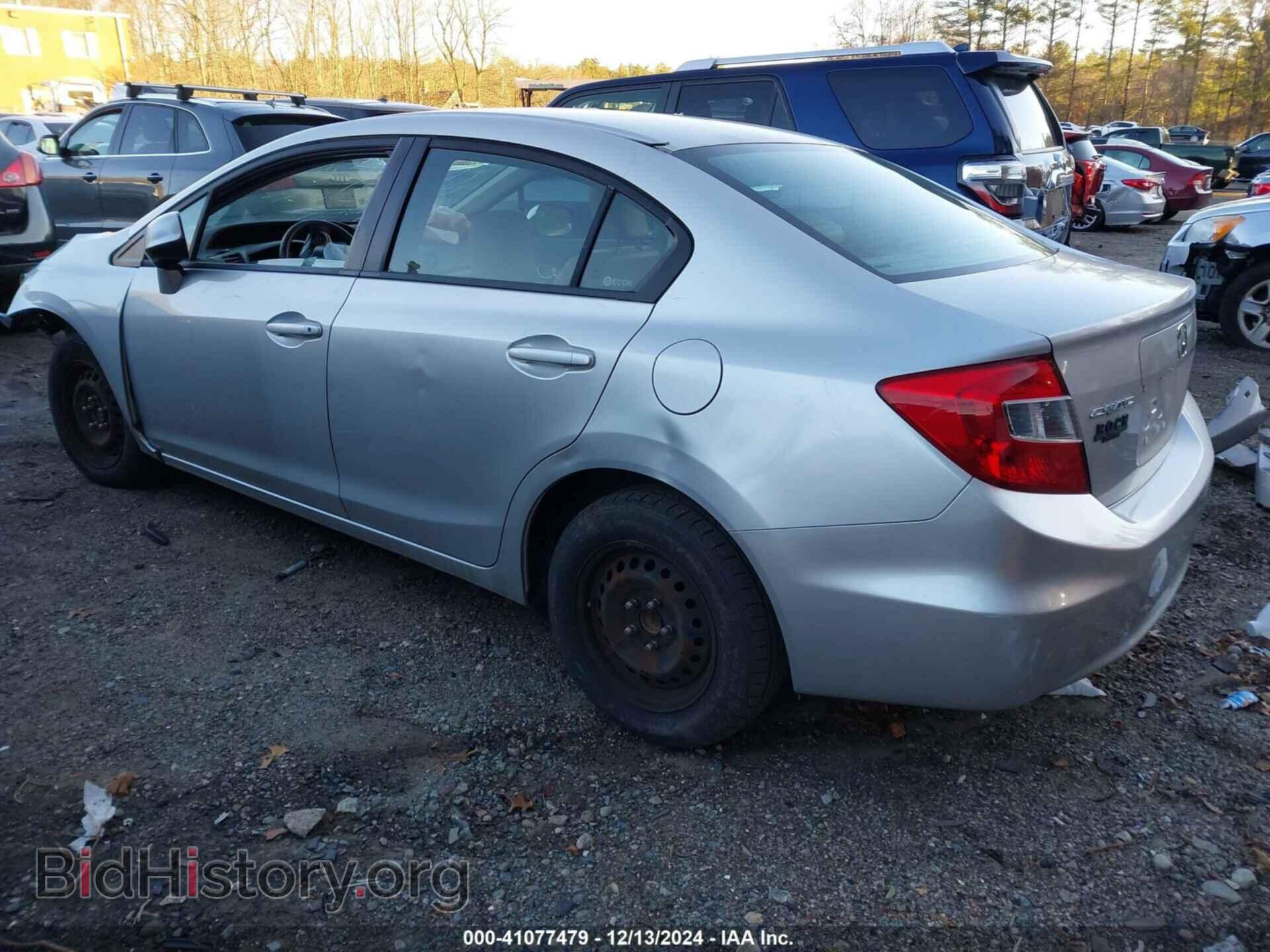 2012 HONDA CIVIC - VIN: 2HGFB2F86CH312306 - Фото 3
