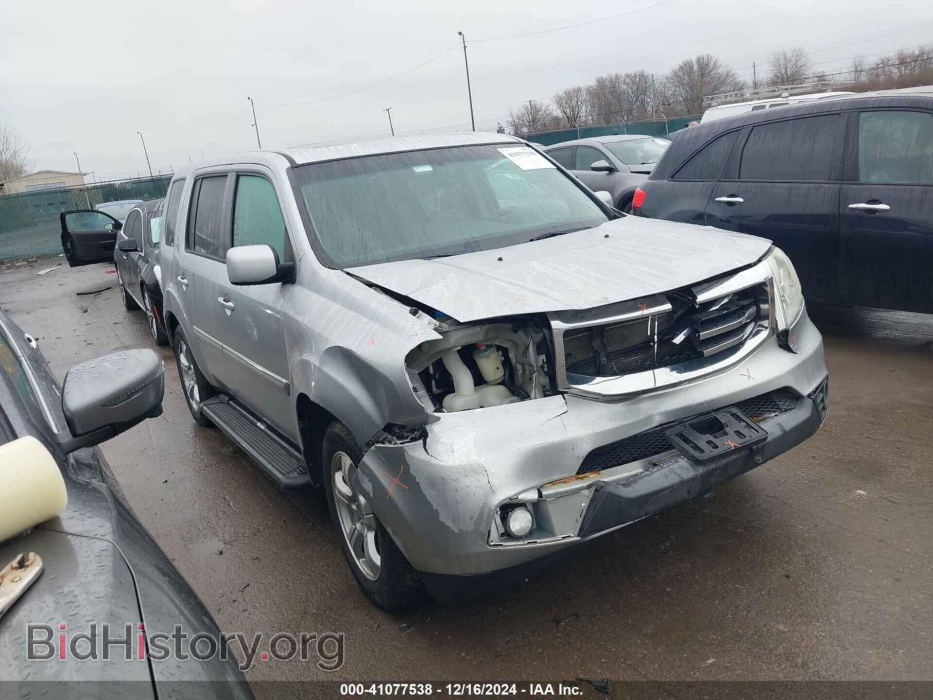 Фотография 5FNYF4H55CB009372 - HONDA PILOT 2012