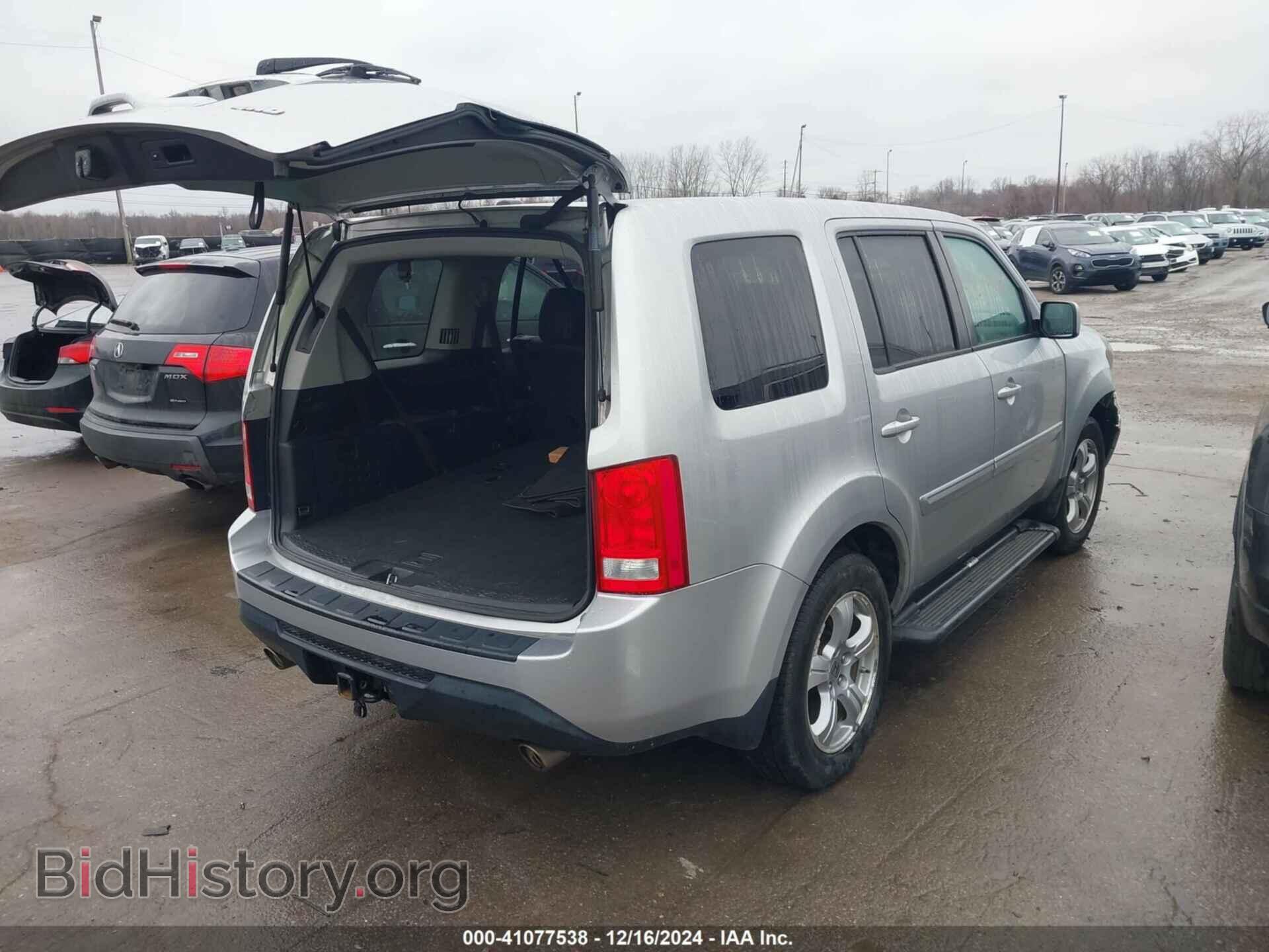 2012 HONDA PILOT - VIN: 5FNYF4H55CB009372 - Фото 4