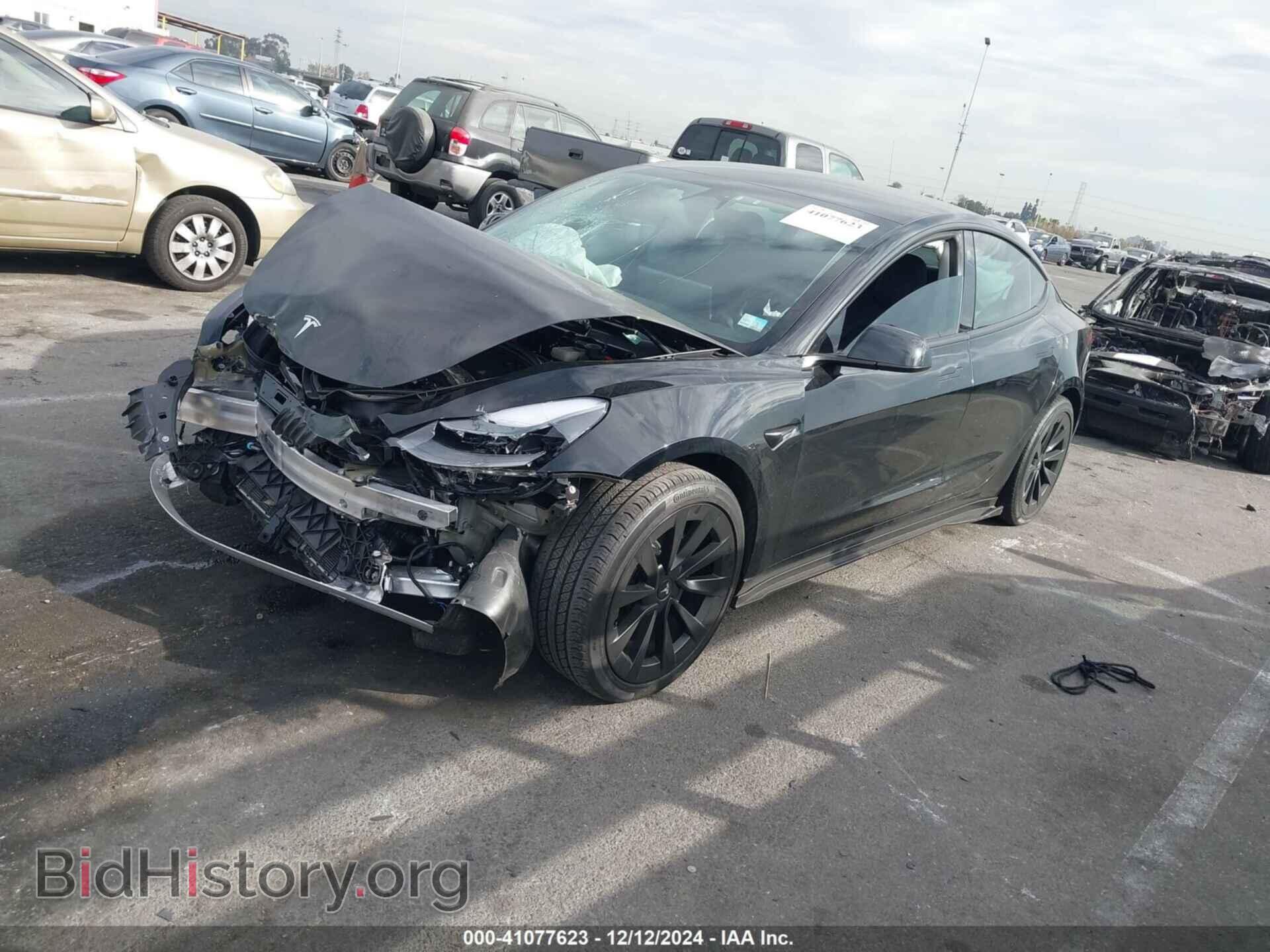 2022 TESLA MODEL 3 - VIN: 5YJ3E1EB5NF290582 - Фото 2