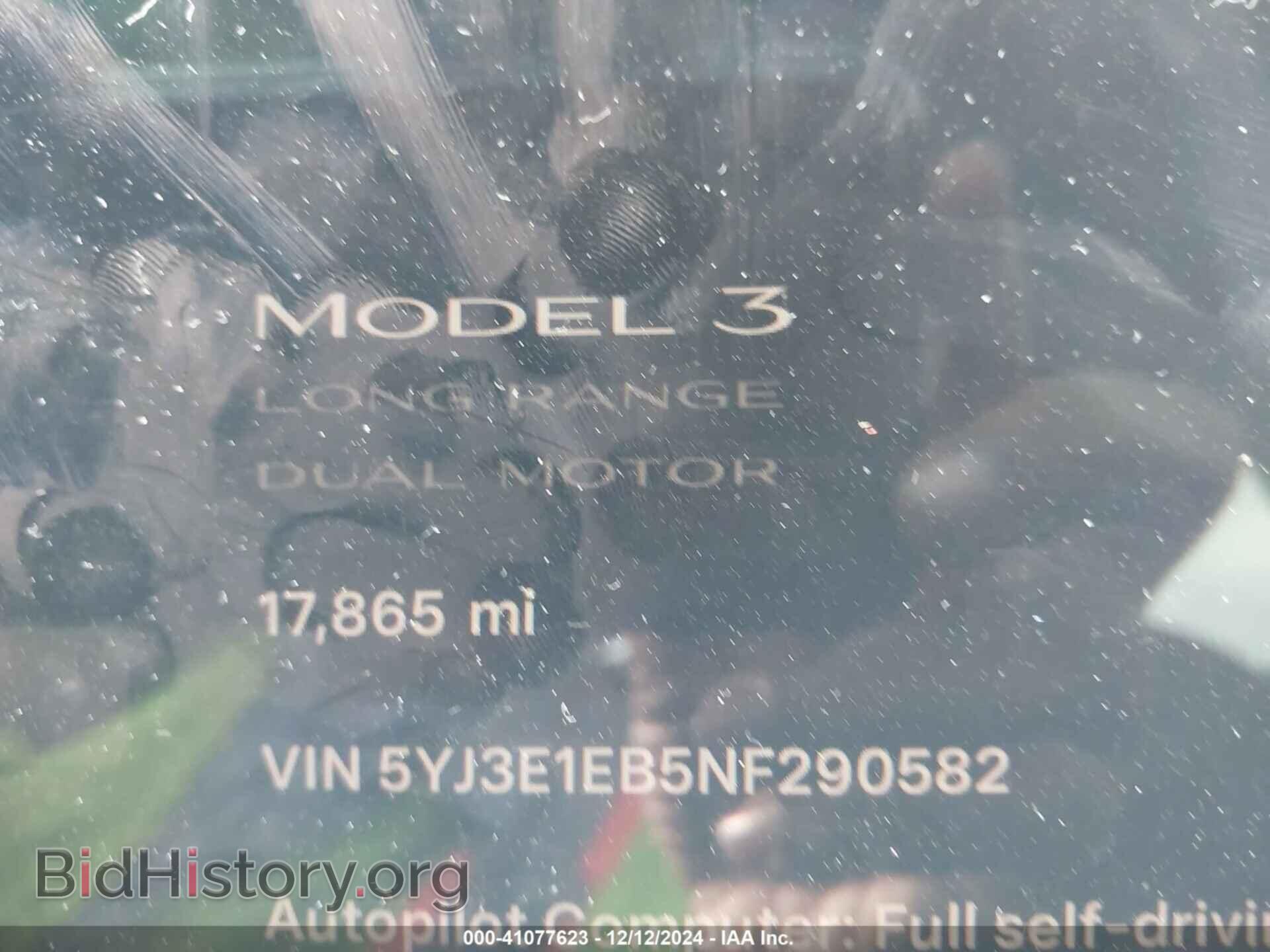 2022 TESLA MODEL 3 - VIN: 5YJ3E1EB5NF290582 - Фото 15